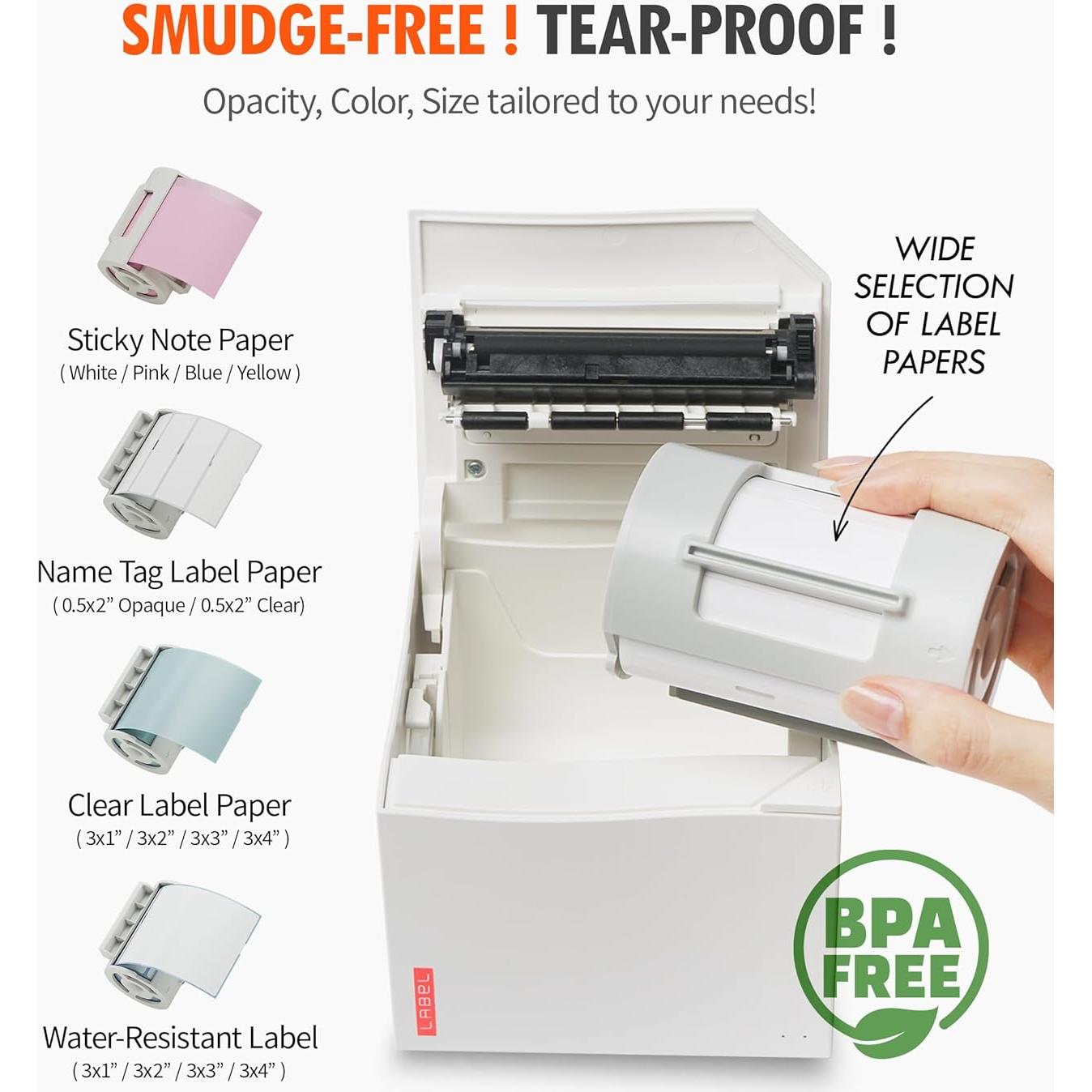 Impresora de Etiquetas Nemonic Gen 1 MIP-001LW Bluetooth 1.24 kg