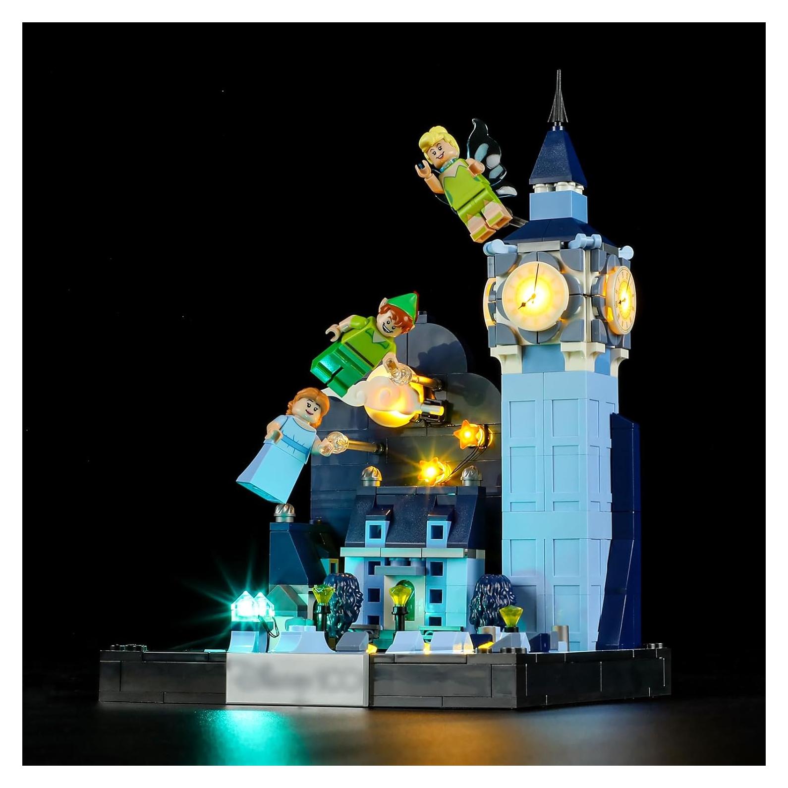 Kit de Luz LED YEABRICKS para Lego 43232 Peter Pan y Wendy