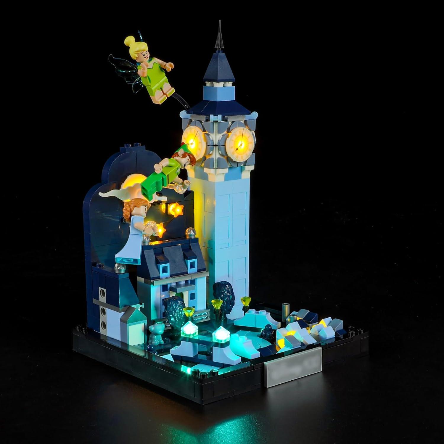 Kit de Luz LED YEABRICKS para Lego 43232 Peter Pan y Wendy