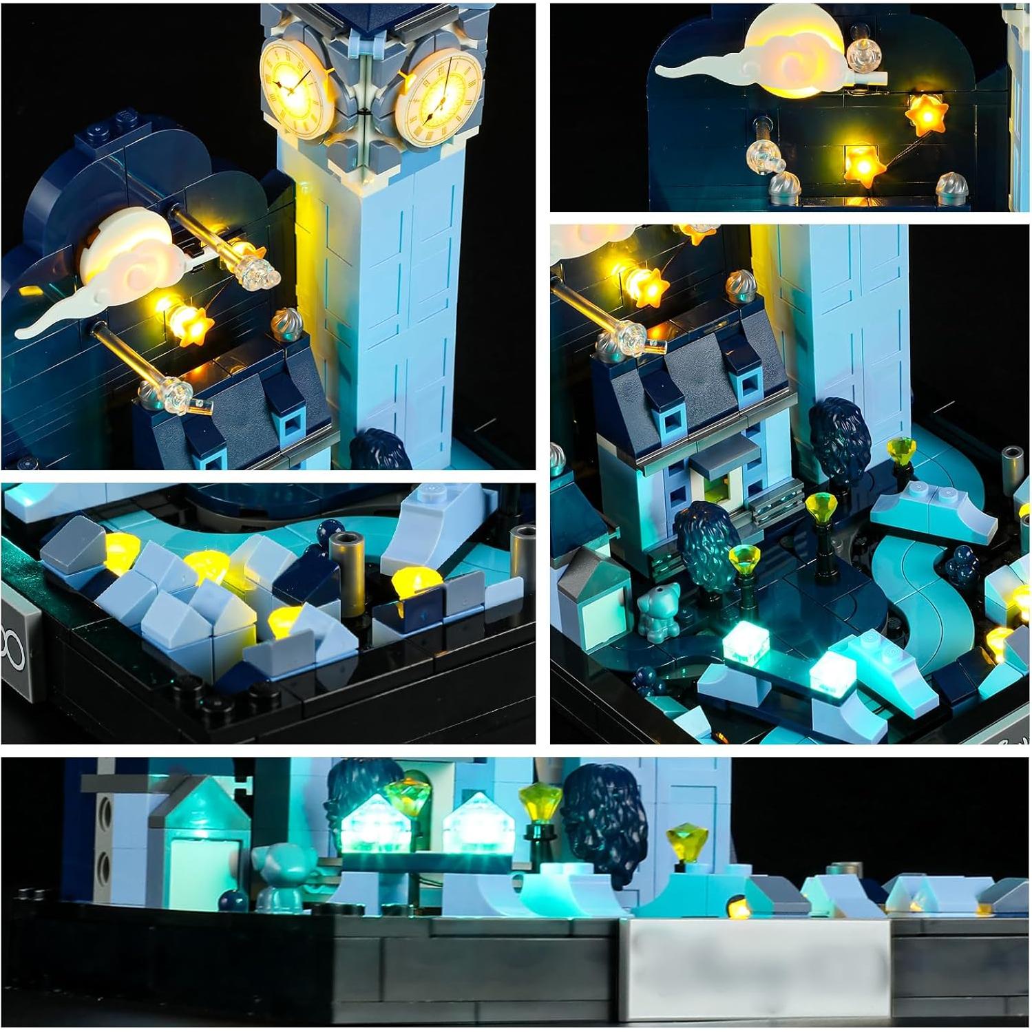 Kit de Luz LED YEABRICKS para Lego 43232 Peter Pan y Wendy