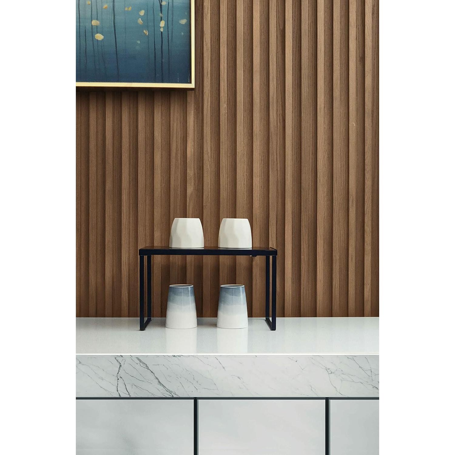 Estante Expandible de Gabinete Nxconsu Negro 21x36.9-62.5cm