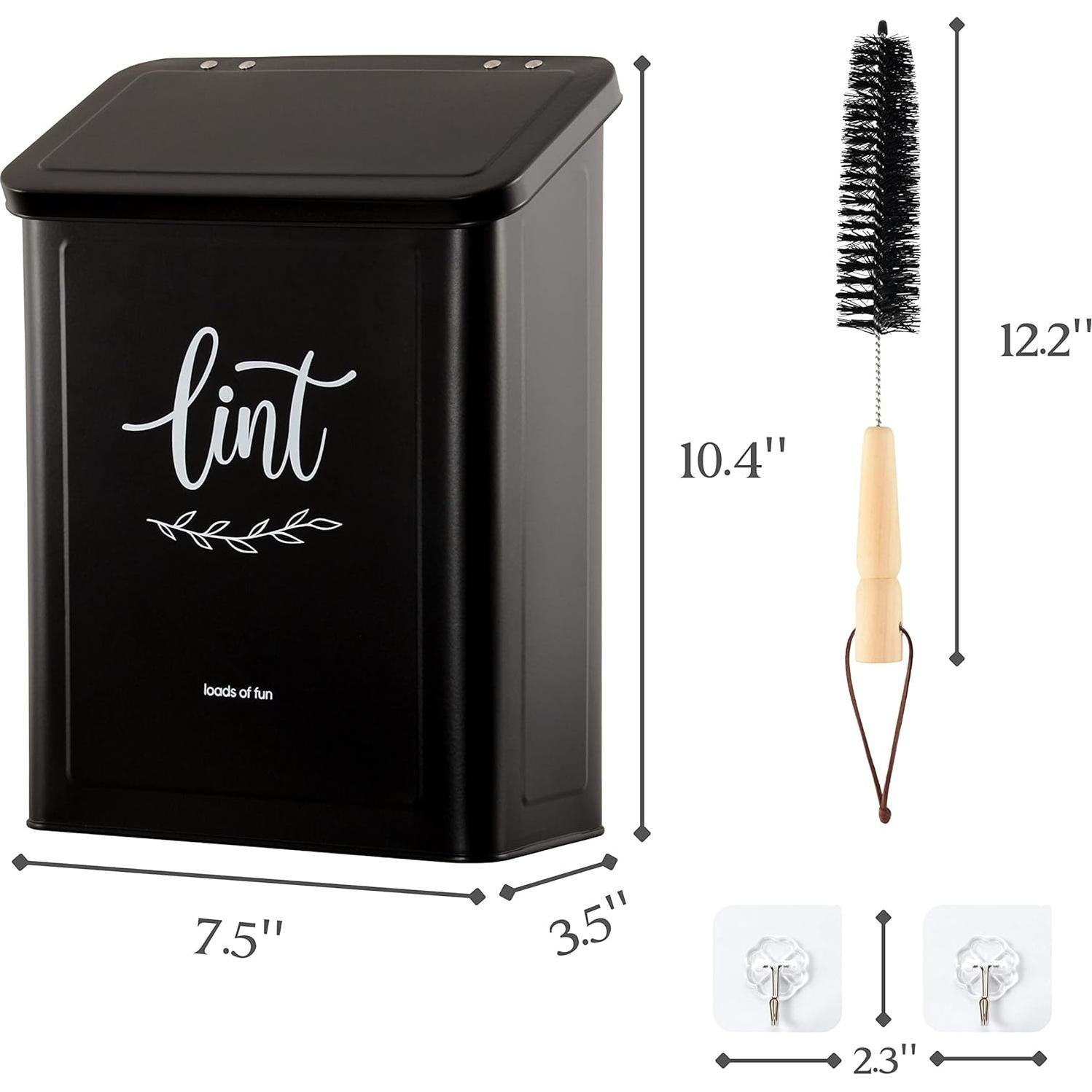 Cubo Magnético para Pelusa PERFNIQUE con Tapa y Cepillo