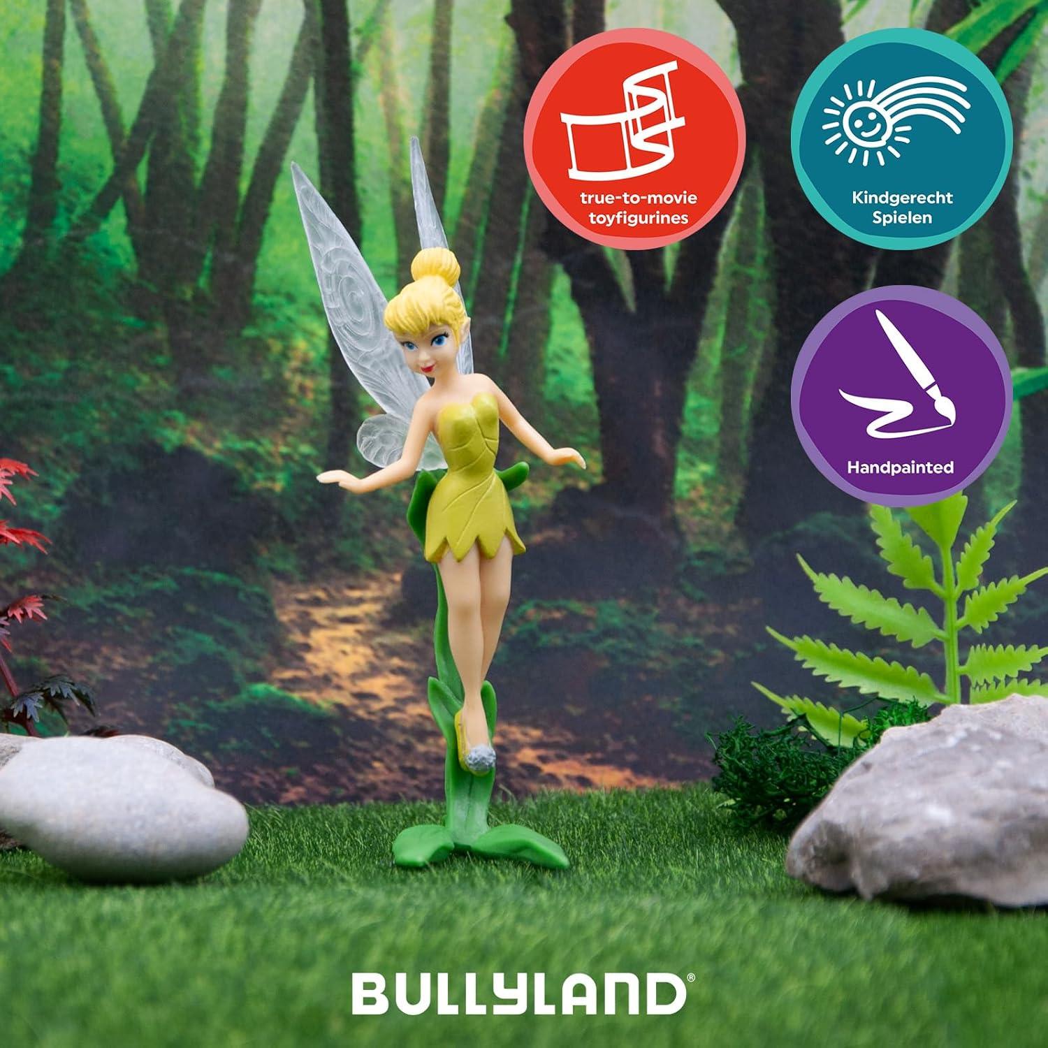 Figura de acción Tinkerbell Bullyland 8 cm pintada a mano