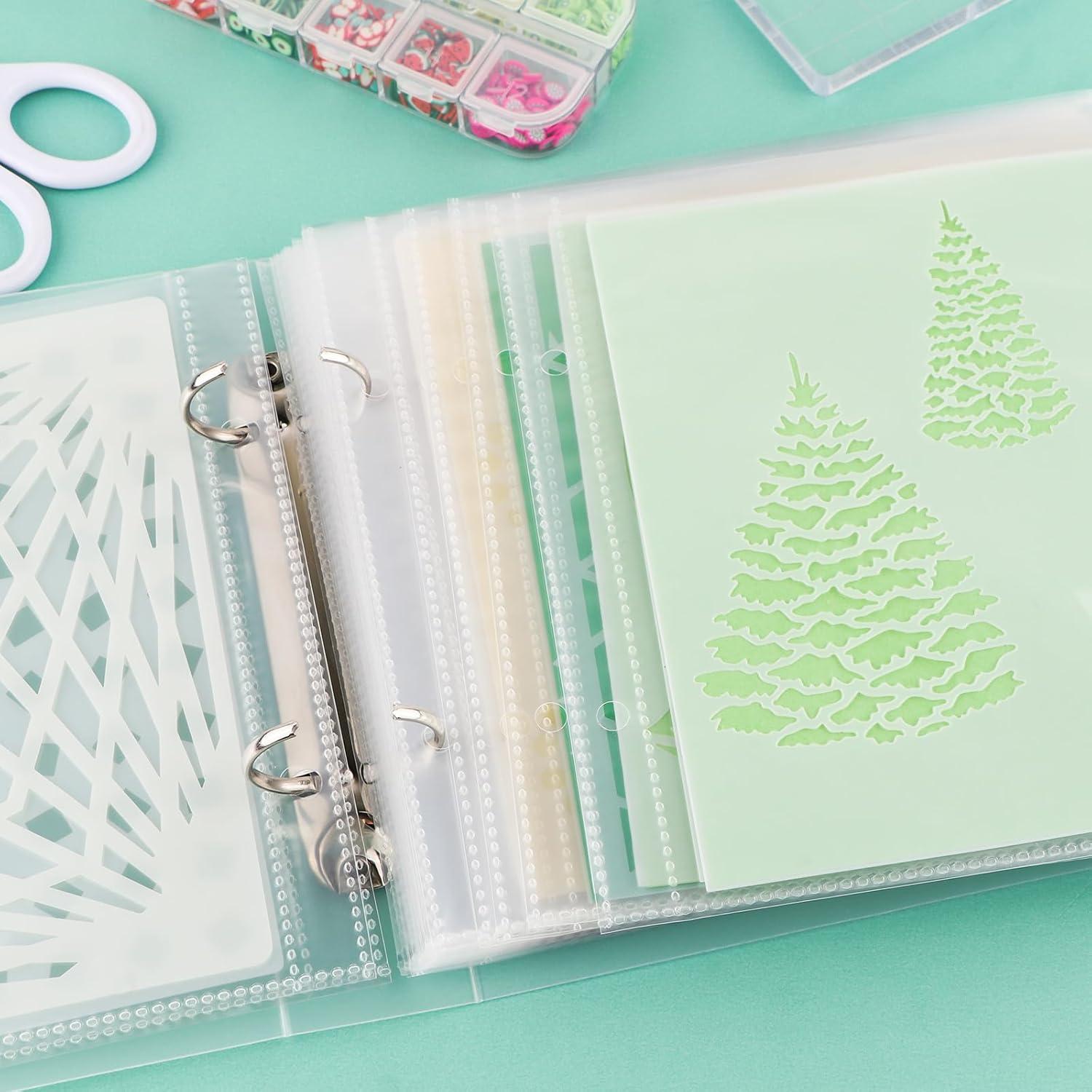 Carpeta de Almacenamiento BAOFALI 15.24cm para Plantillas de Galletas