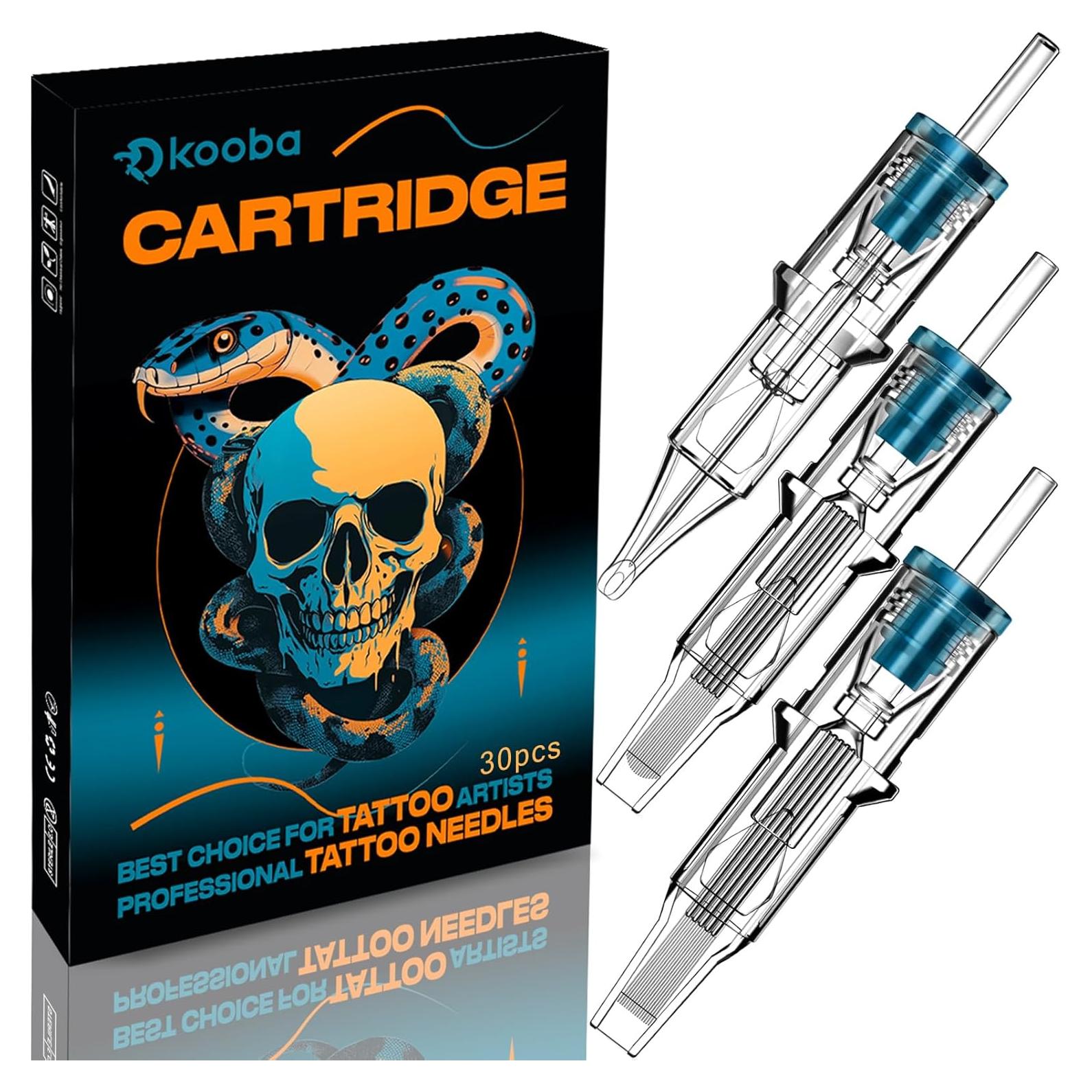 Agujas de Tatuaje KOOBA 1003RL 30 Pcs Liner Redondo 0.30 mm