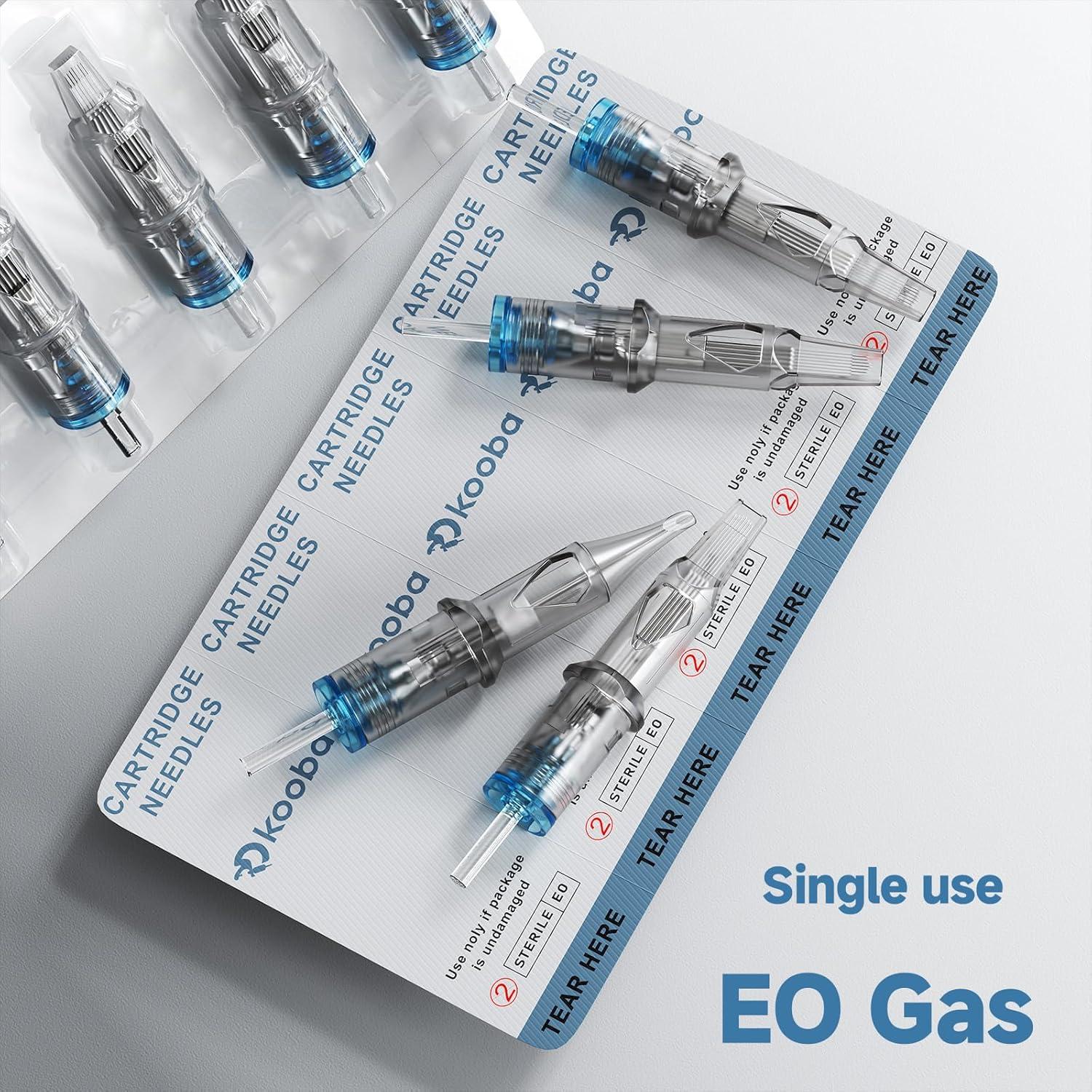 Agujas de Tatuaje KOOBA 1003RL 30 Pcs Liner Redondo 0.30 mm