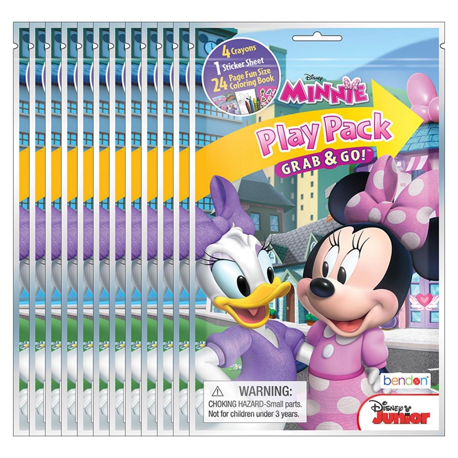 Paquete Múltiple de Juegos Agarra y Ve Disney Minnie - 12 Unidades