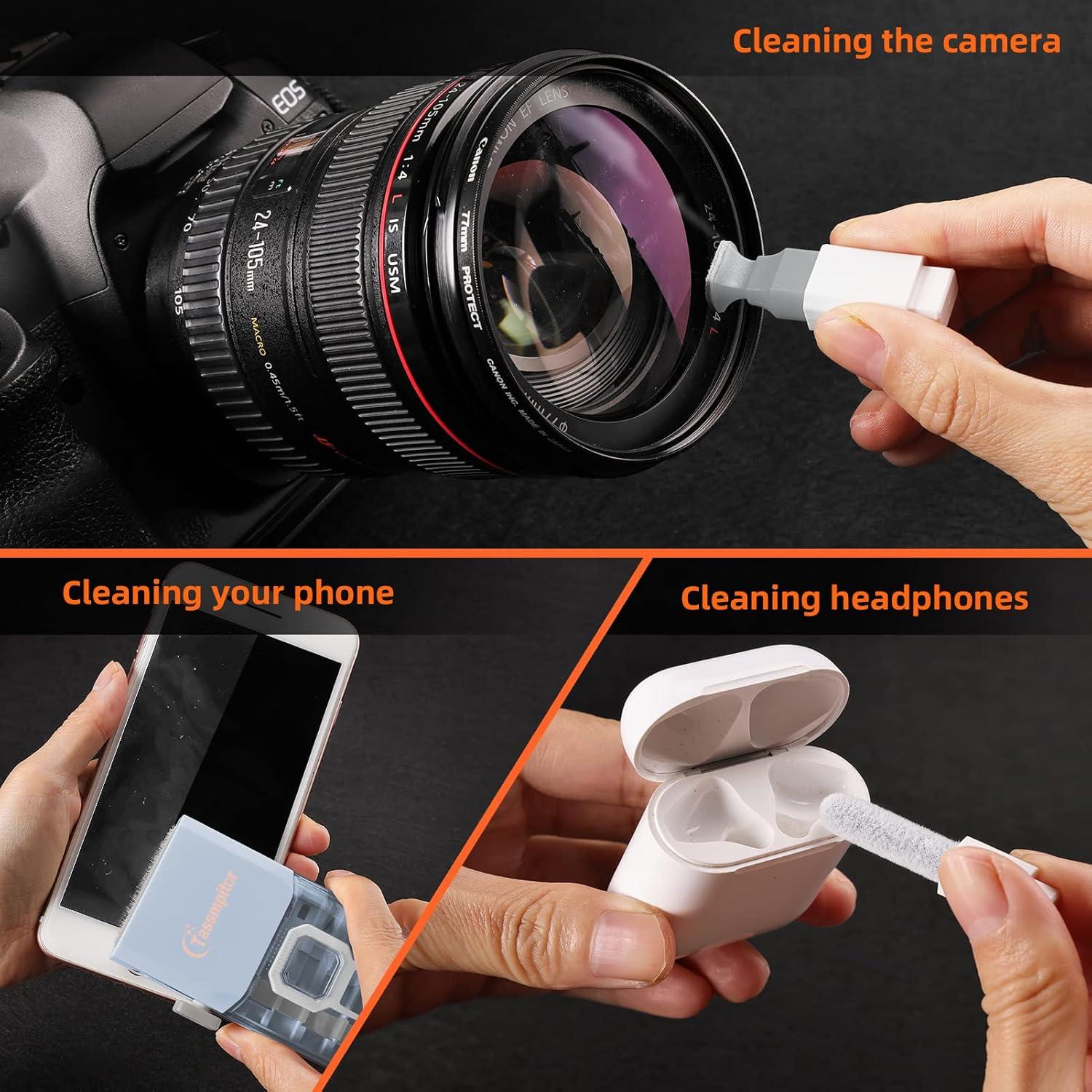 Kit de limpieza 10 en 1 Tassmpitor para Laptop y Teclado Azul