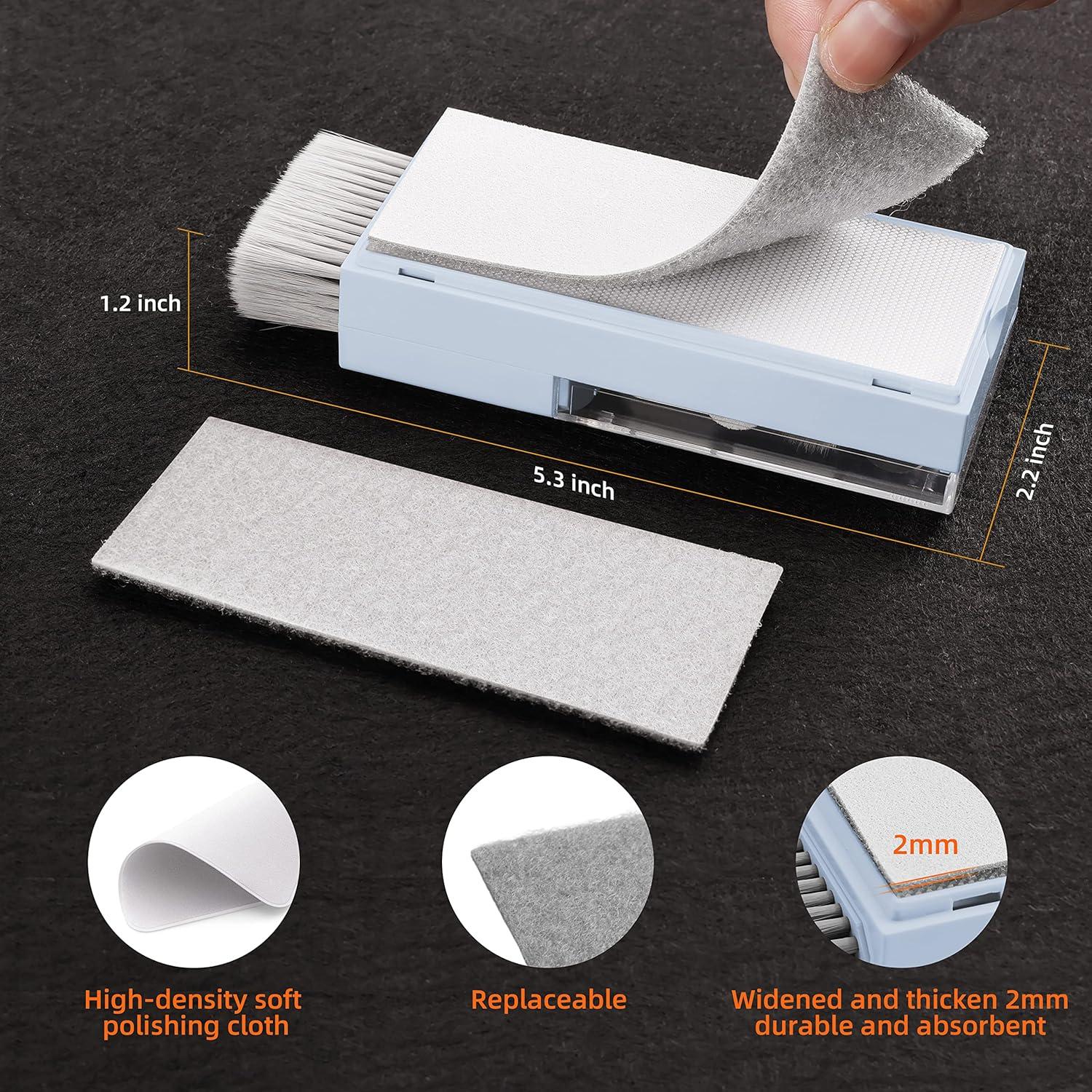 Kit de limpieza 10 en 1 Tassmpitor para Laptop y Teclado Azul