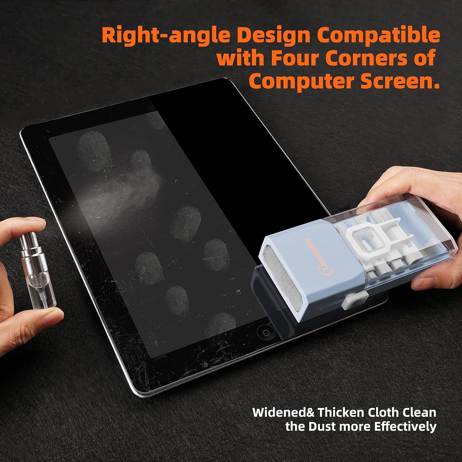 Kit de limpieza 10 en 1 Tassmpitor para Laptop y Teclado Azul