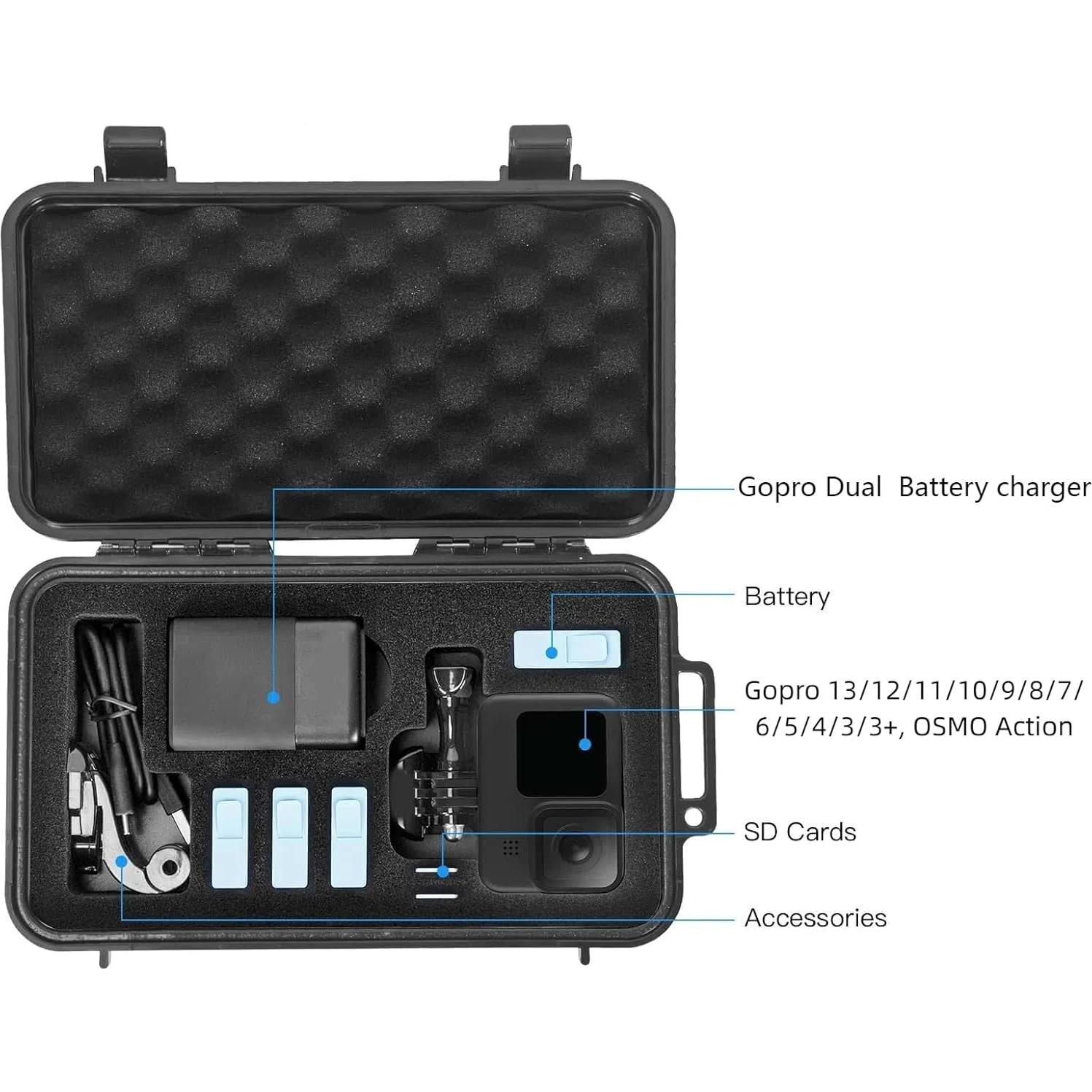 Estuche Duro Impermeable Smatree para Gopro Hero 13-5