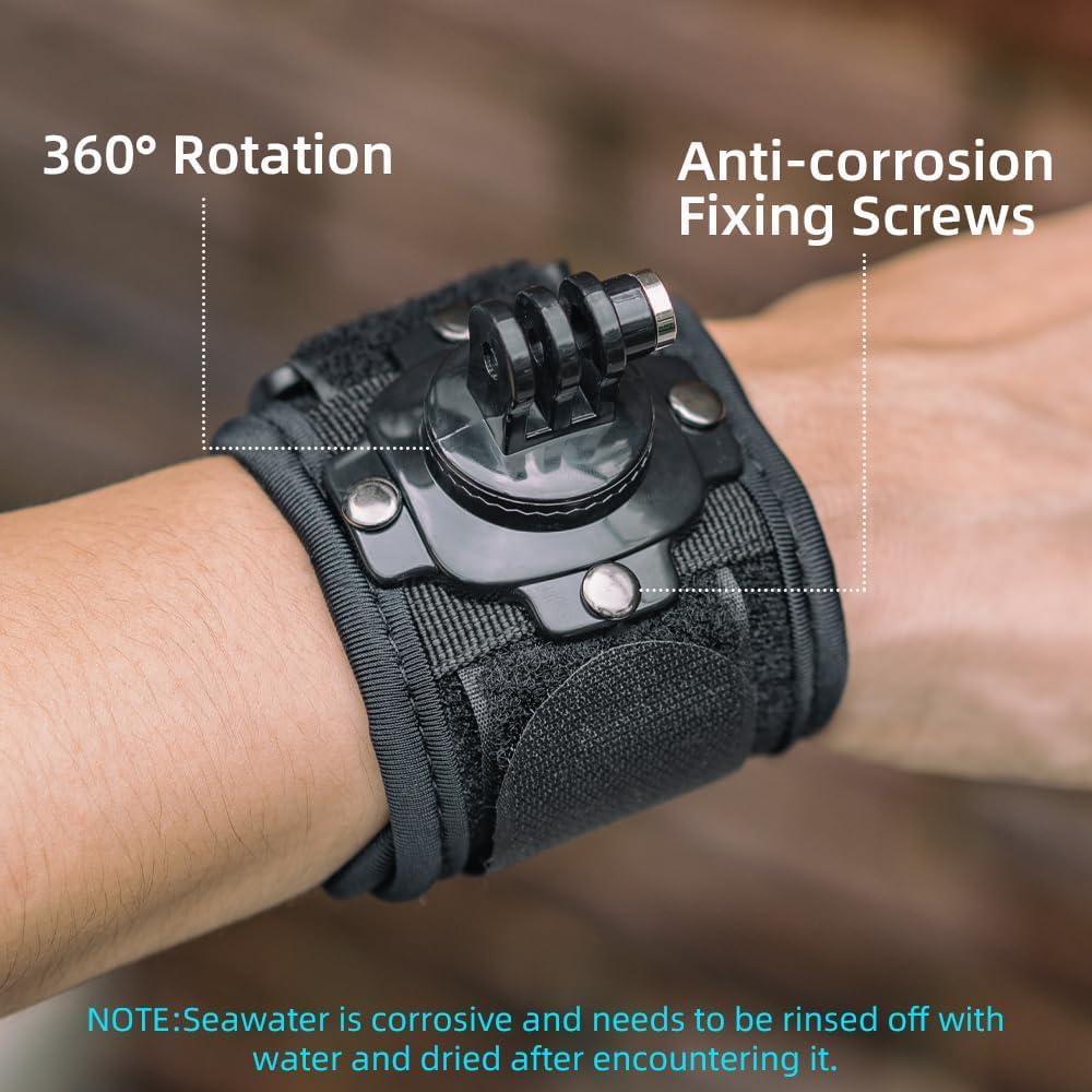 Soporte de Muñeca SUREWO con Liberación Rápida para GoPro