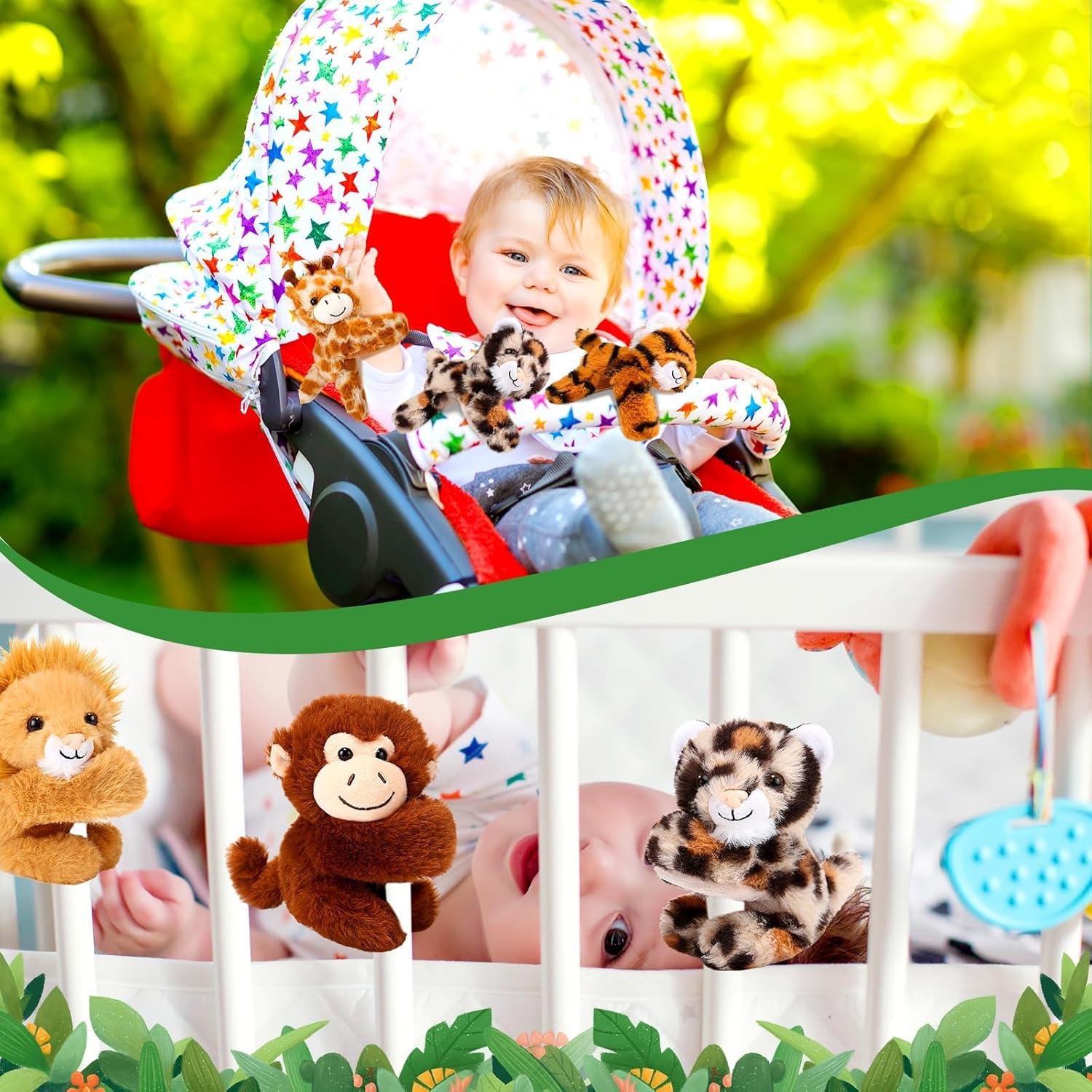 Paquete de 6 Pulseras de Chasquido de Peluche Gemscream