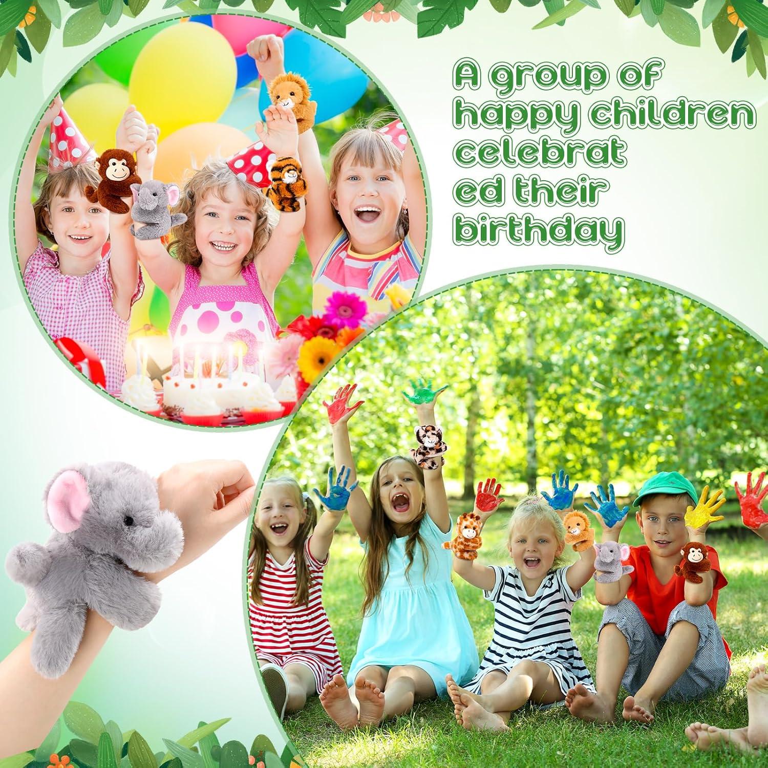 Paquete de 6 Pulseras de Chasquido de Peluche Gemscream