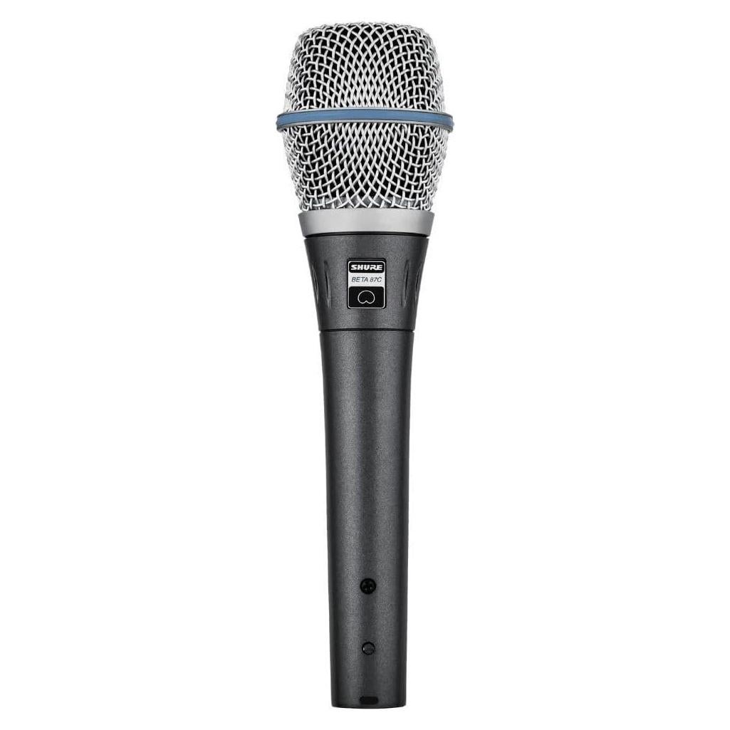 Micrófono Vocal Shure BETA 87C Cardioide con Filtro Antipop