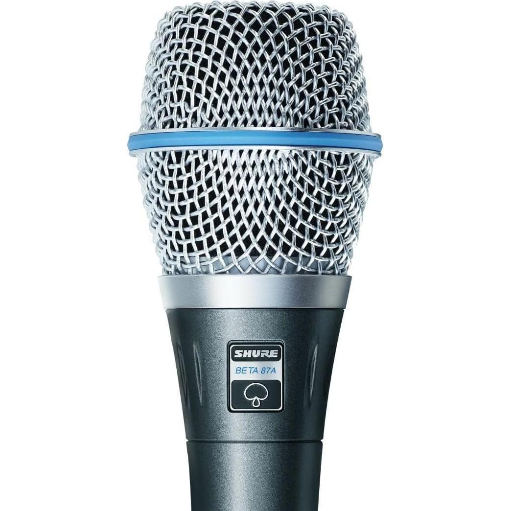 Micrófono Vocal Shure BETA 87C Cardioide con Filtro Antipop