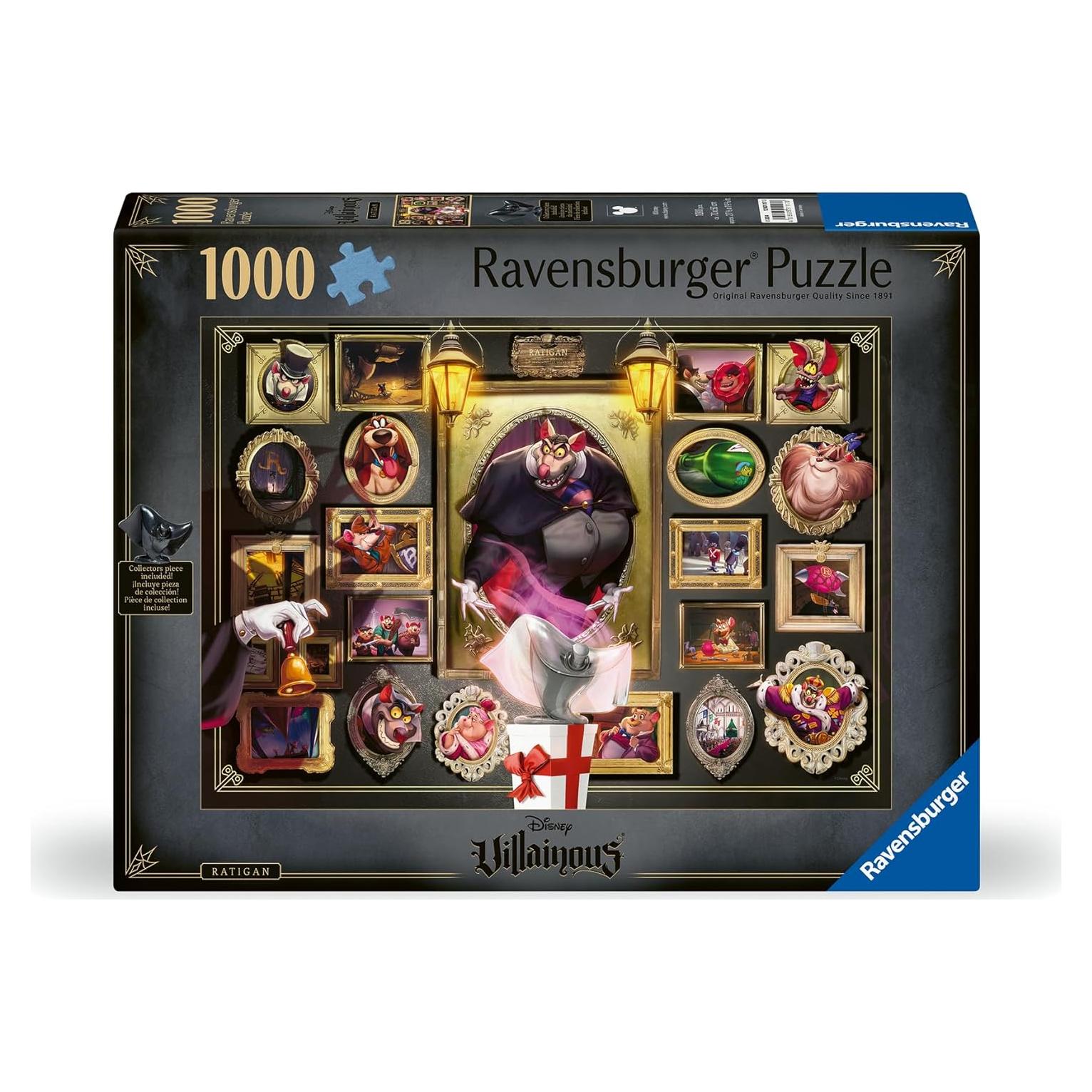 Rompecabezas Ravensburger Disney Villainous 1000 Piezas Ratigan