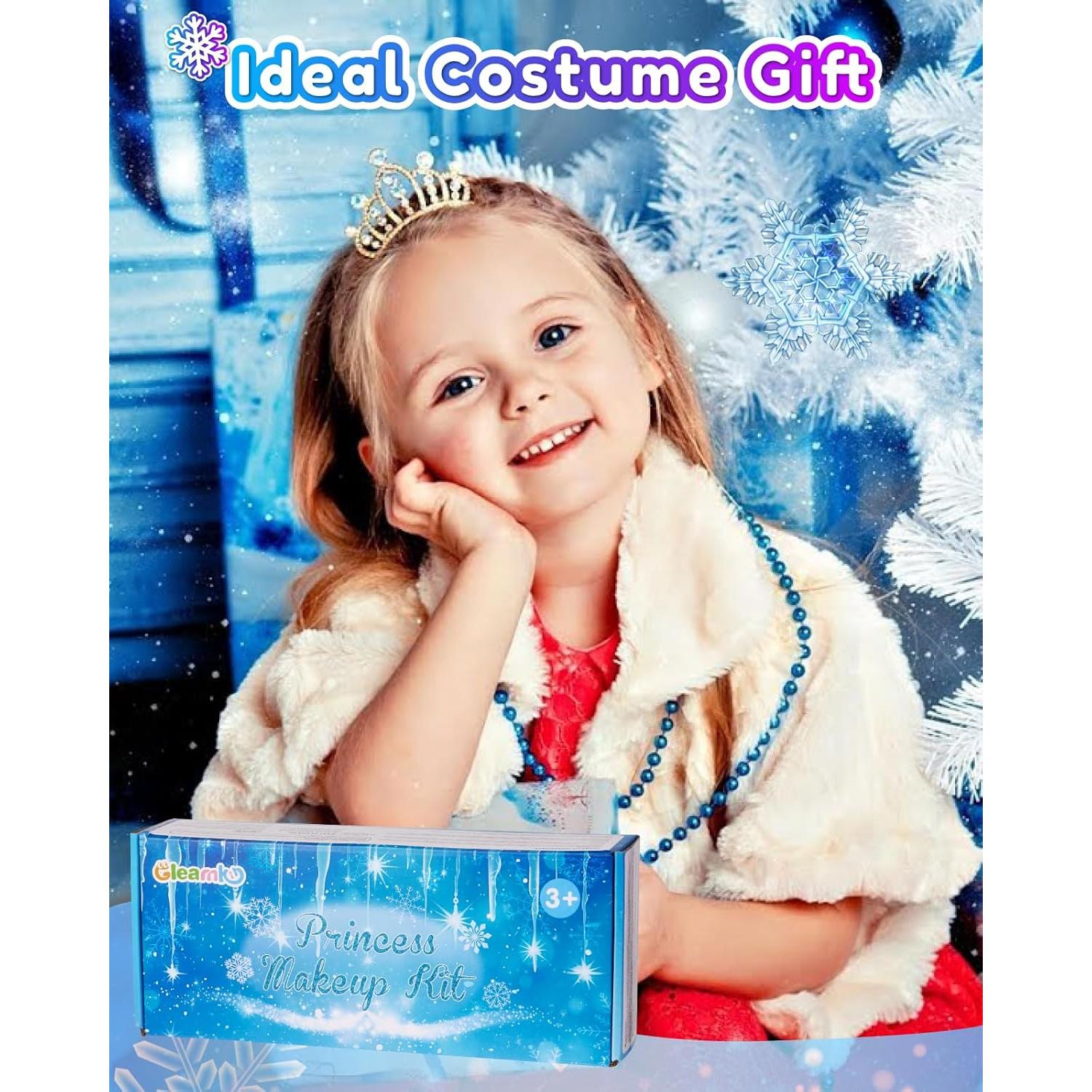 Conjunto de Disfraz de Princesa con Capa Iluminada y Accesorios