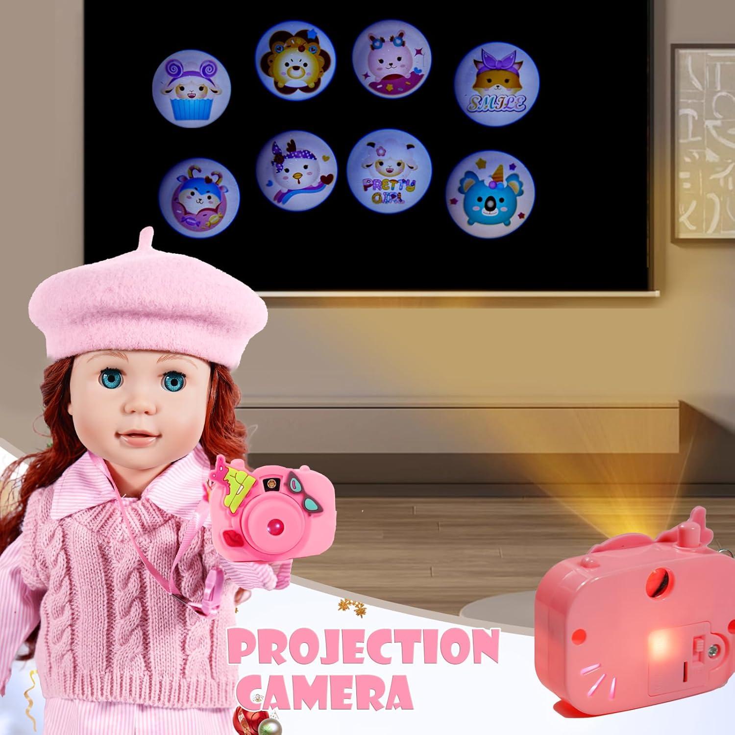 Maleta de Viaje para Muñecas 18" WONDOLL con Ropa y Accesorios