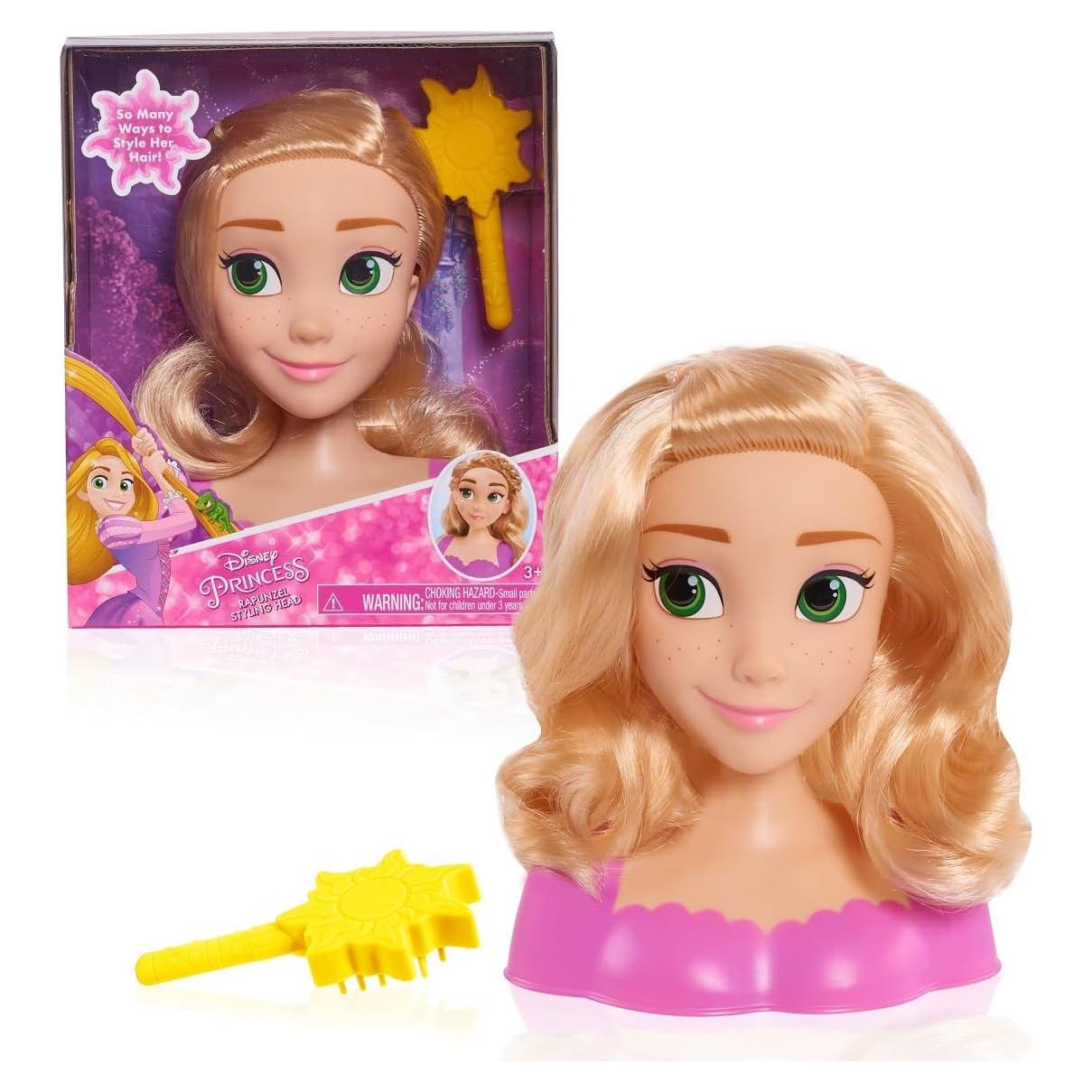 Cabeza de Estilo Mini Rapunzel Disney con Cepillo 212g