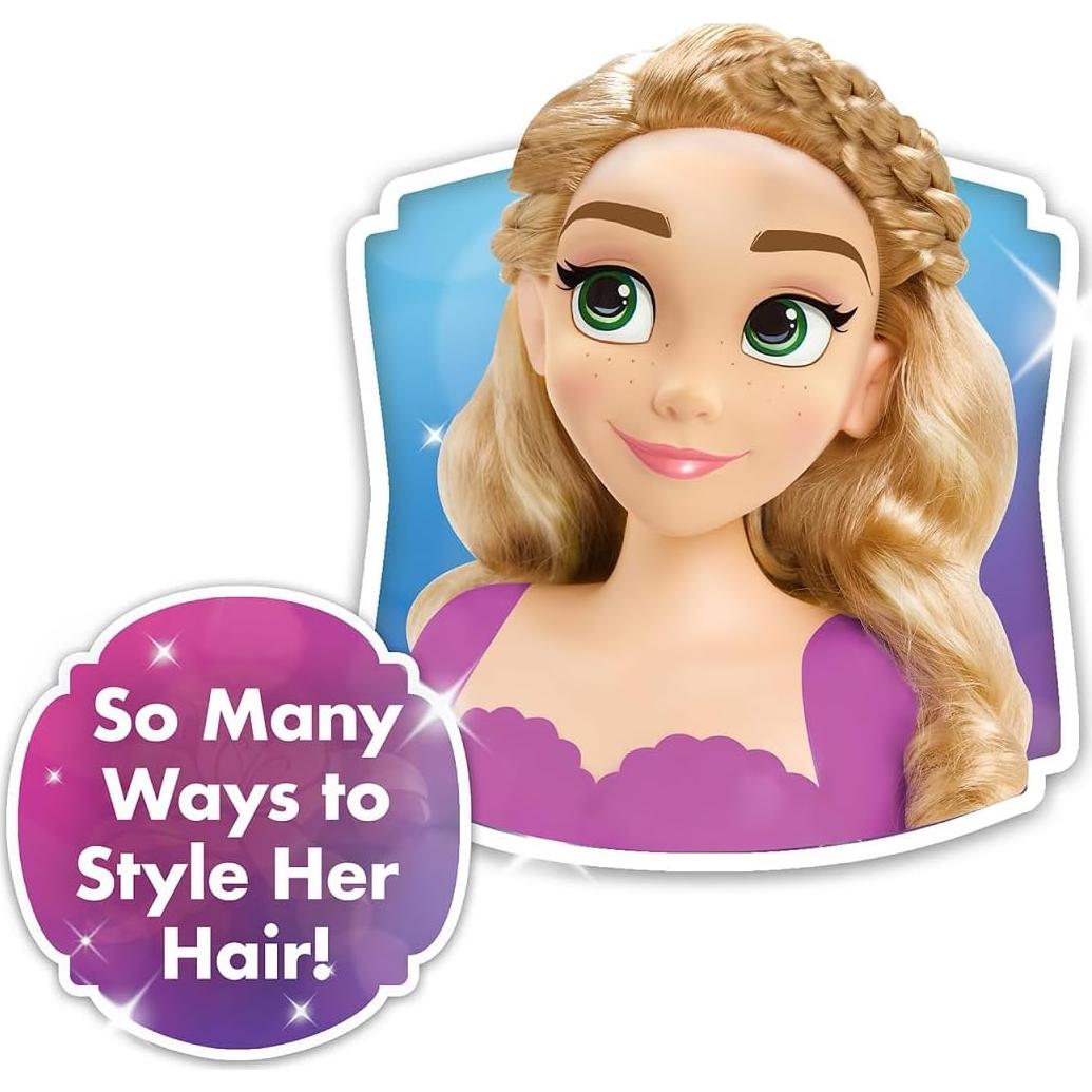 Cabeza de Estilo Mini Rapunzel Disney con Cepillo 212g