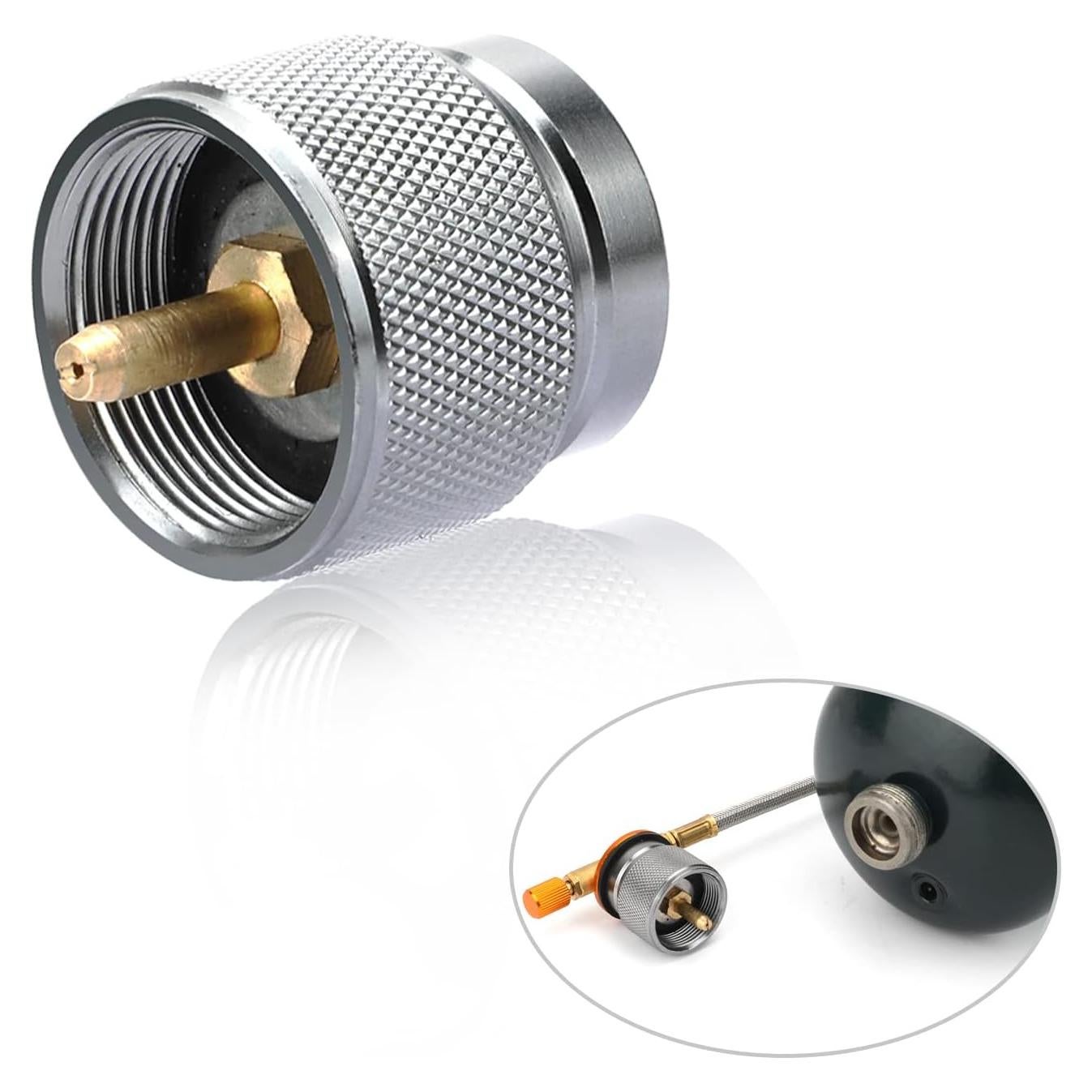 Adaptador de Estufa de Camping SAN LIKE para Propano 1L