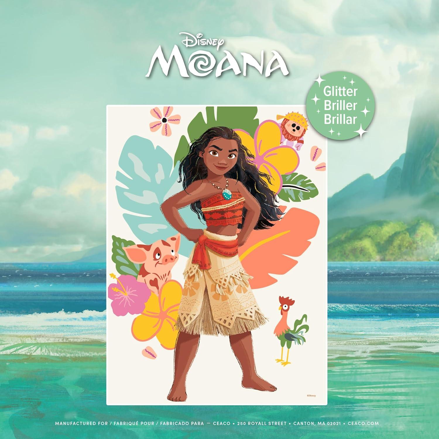 Rompecabezas Disney Moana Ceaco 100 Piezas con Brillo