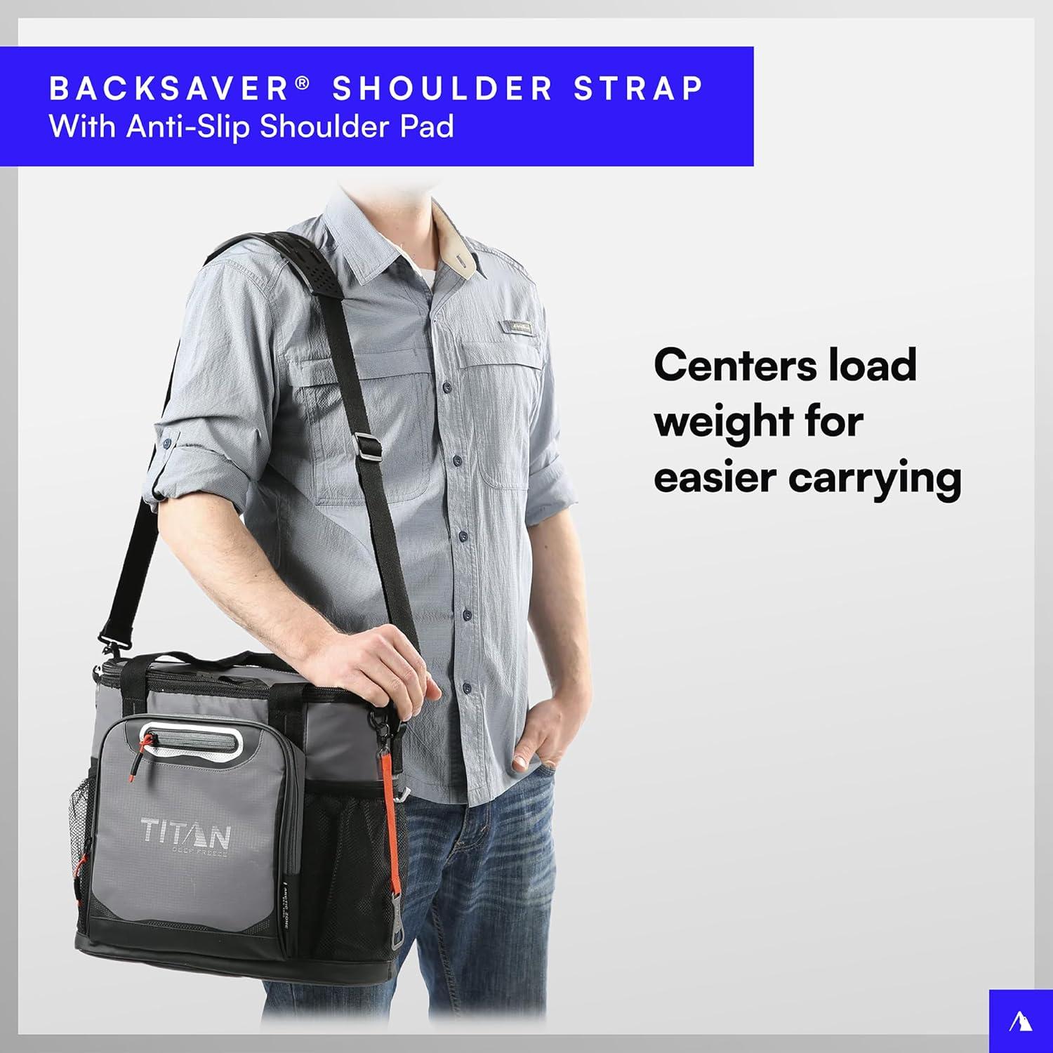 Refrigerador Aislado Titan 24 Latas Musgo - Cubeta Tote