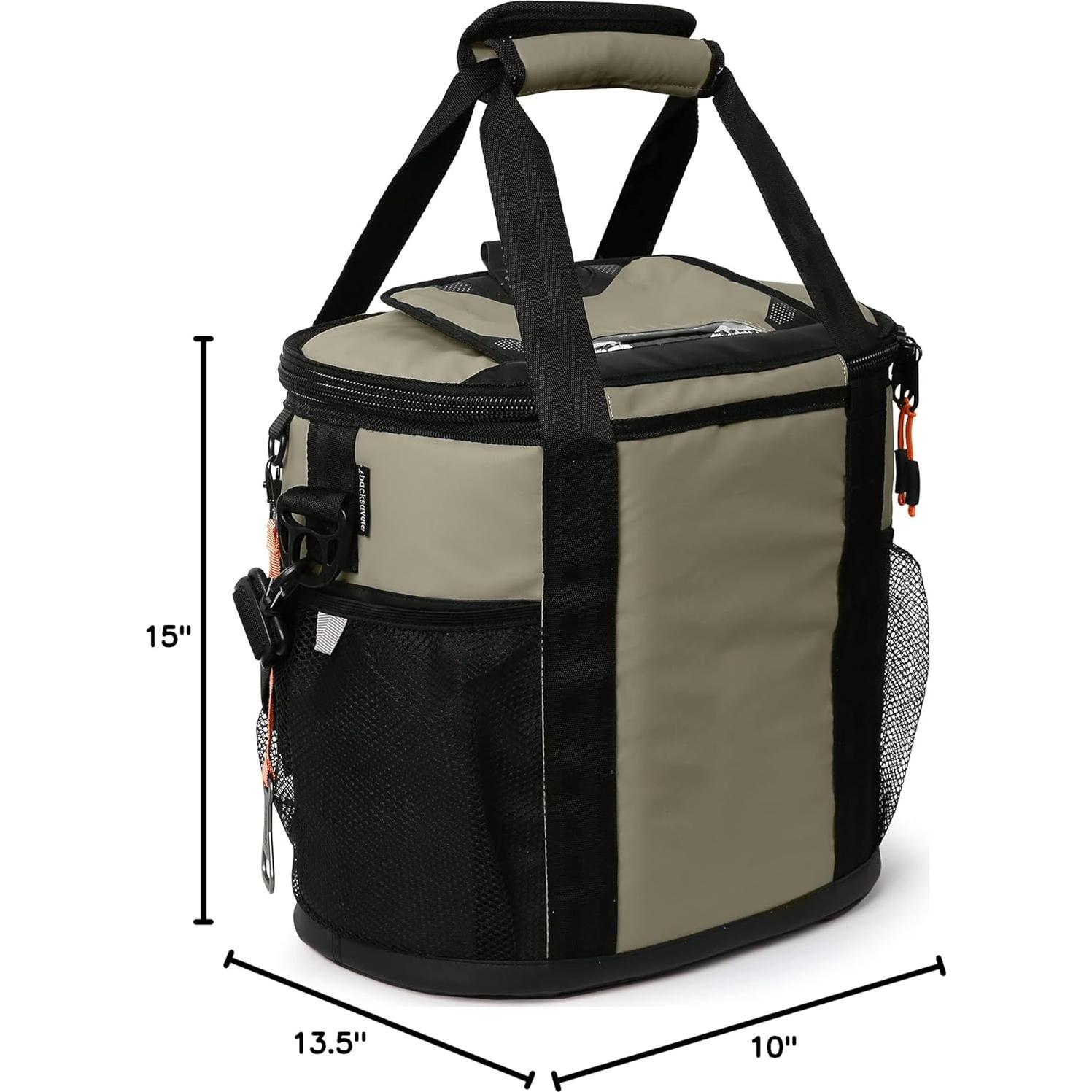 Refrigerador Aislado Titan 24 Latas Musgo - Cubeta Tote