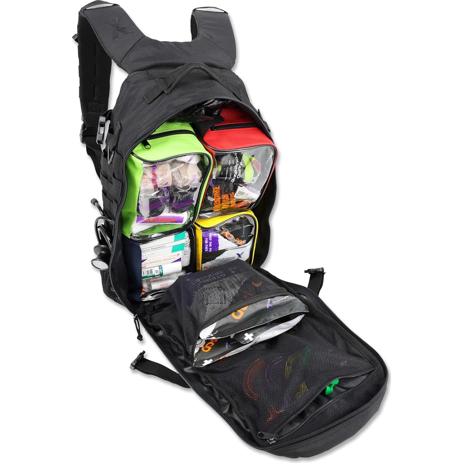 Mochila Médica Táctica Lightning X MB45-SKF con Suministros