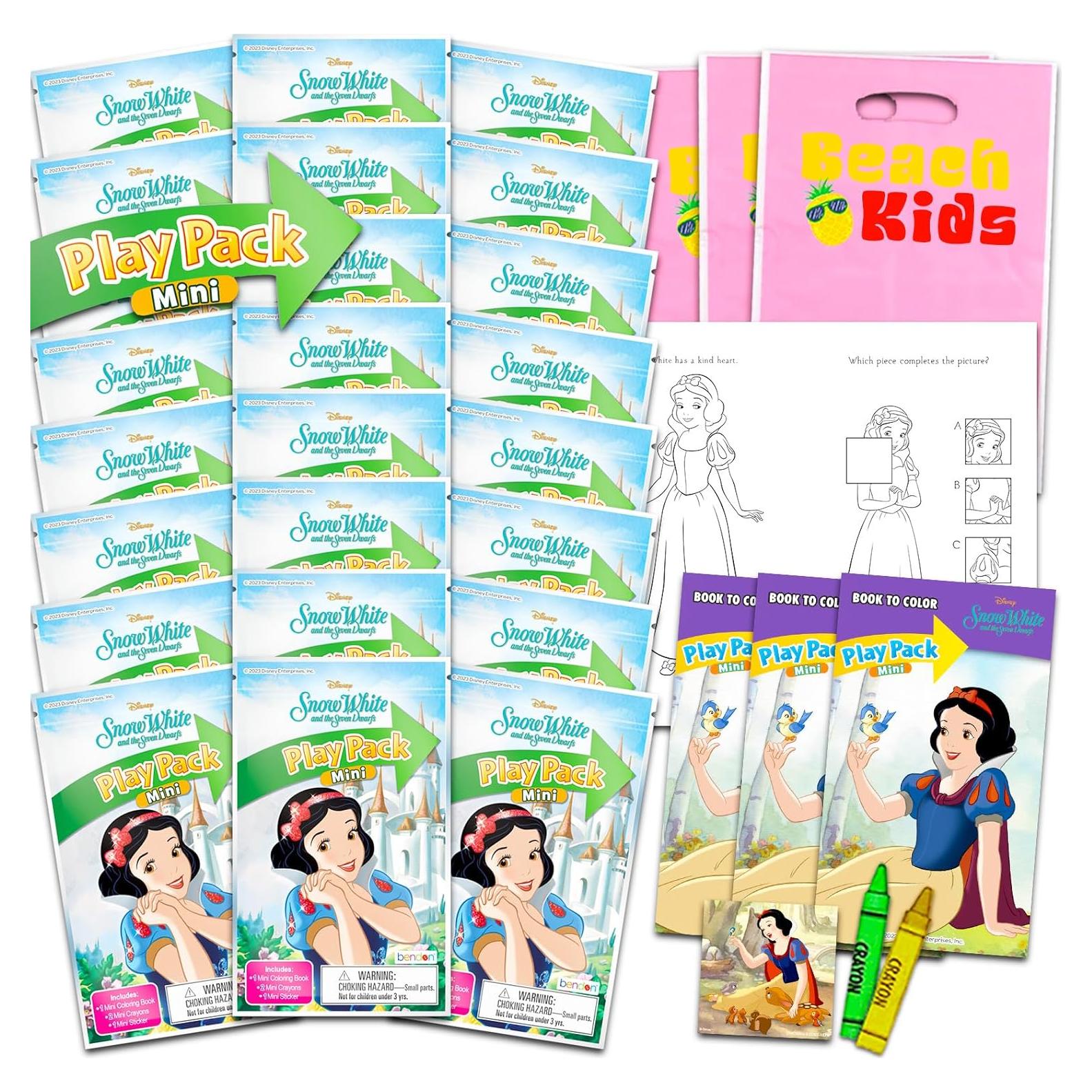 Favoritos de Cumpleaños Blancanieves Disney - 24 Mini Paquetes