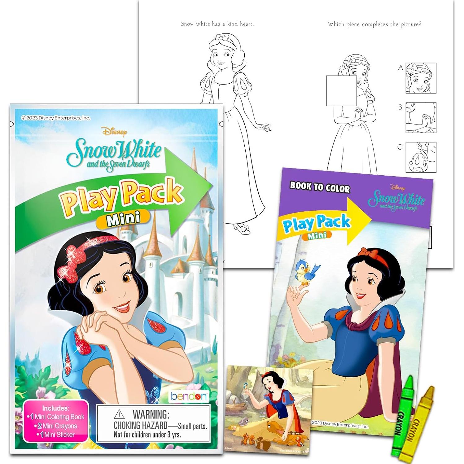 Favoritos de Cumpleaños Blancanieves Disney - 24 Mini Paquetes