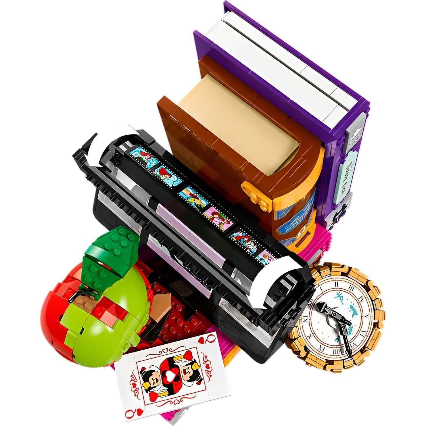 LEGO Icono Villanos Disney 43227 Set 1540 Piezas