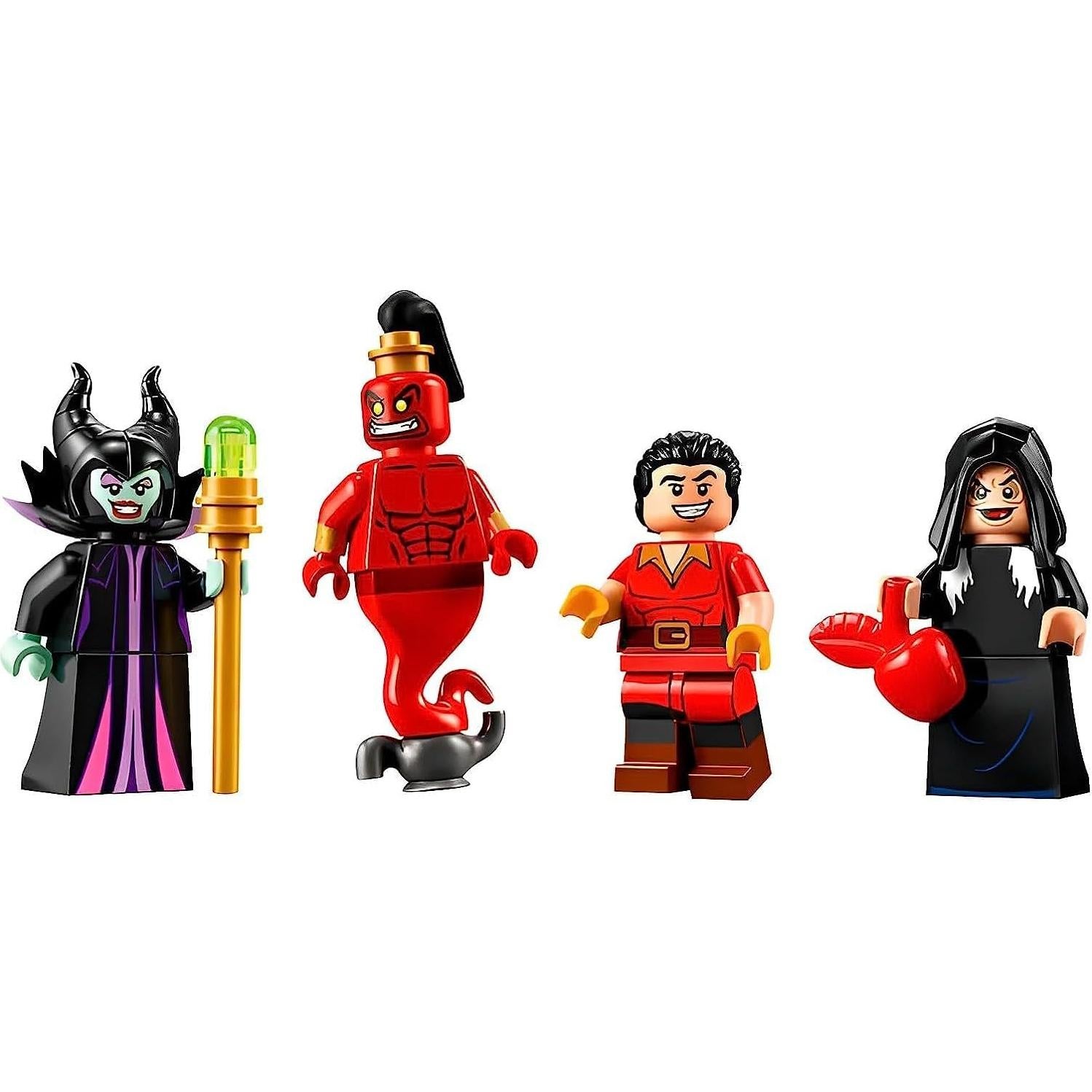 LEGO Icono Villanos Disney 43227 Set 1540 Piezas