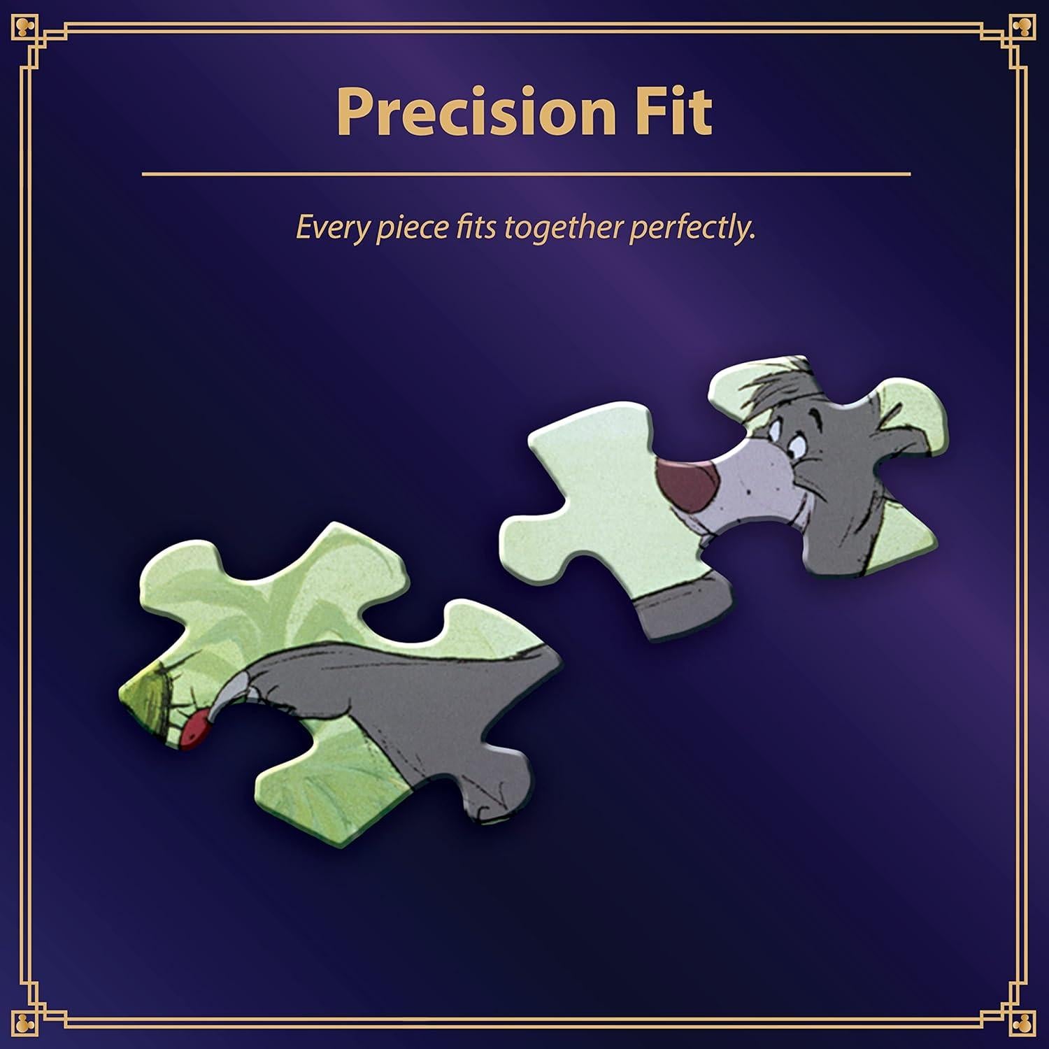 Rompecabezas Ravensburger 1000 Piezas Tesoros de Disney Baloo