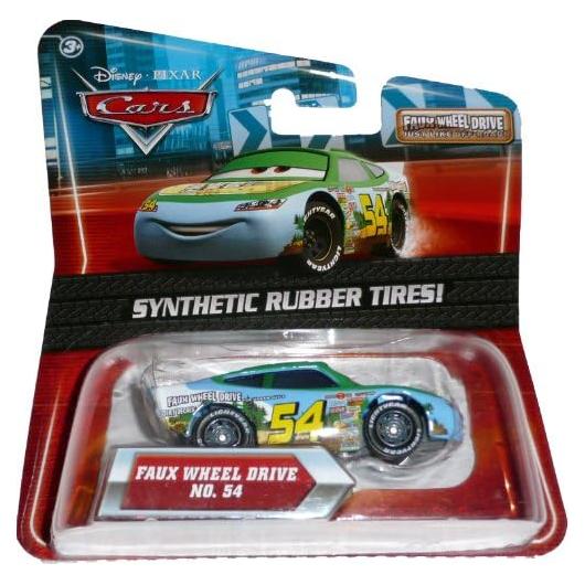 Disney / Pixar CARS Movie 1:55 Die Cast Car Motor Speedway of the South #54 Faux Wheel Drive
