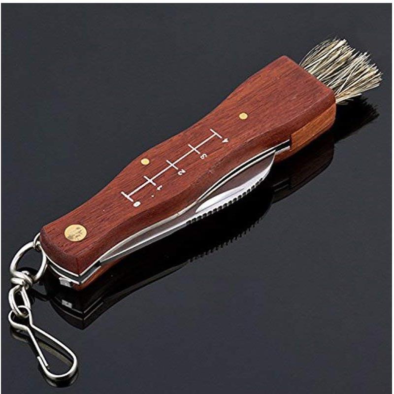 Cuchillo Plegable para Champiñones Yuntis 21 cm Acero Inoxidable