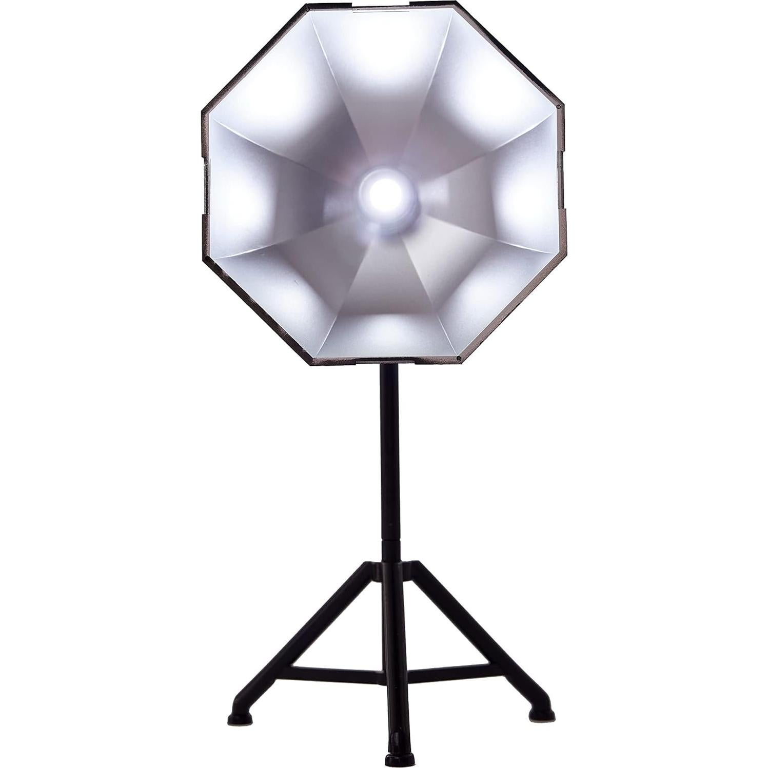 Luz Suave Slickforce Miniatura 5W USB con Paraguas Plateado