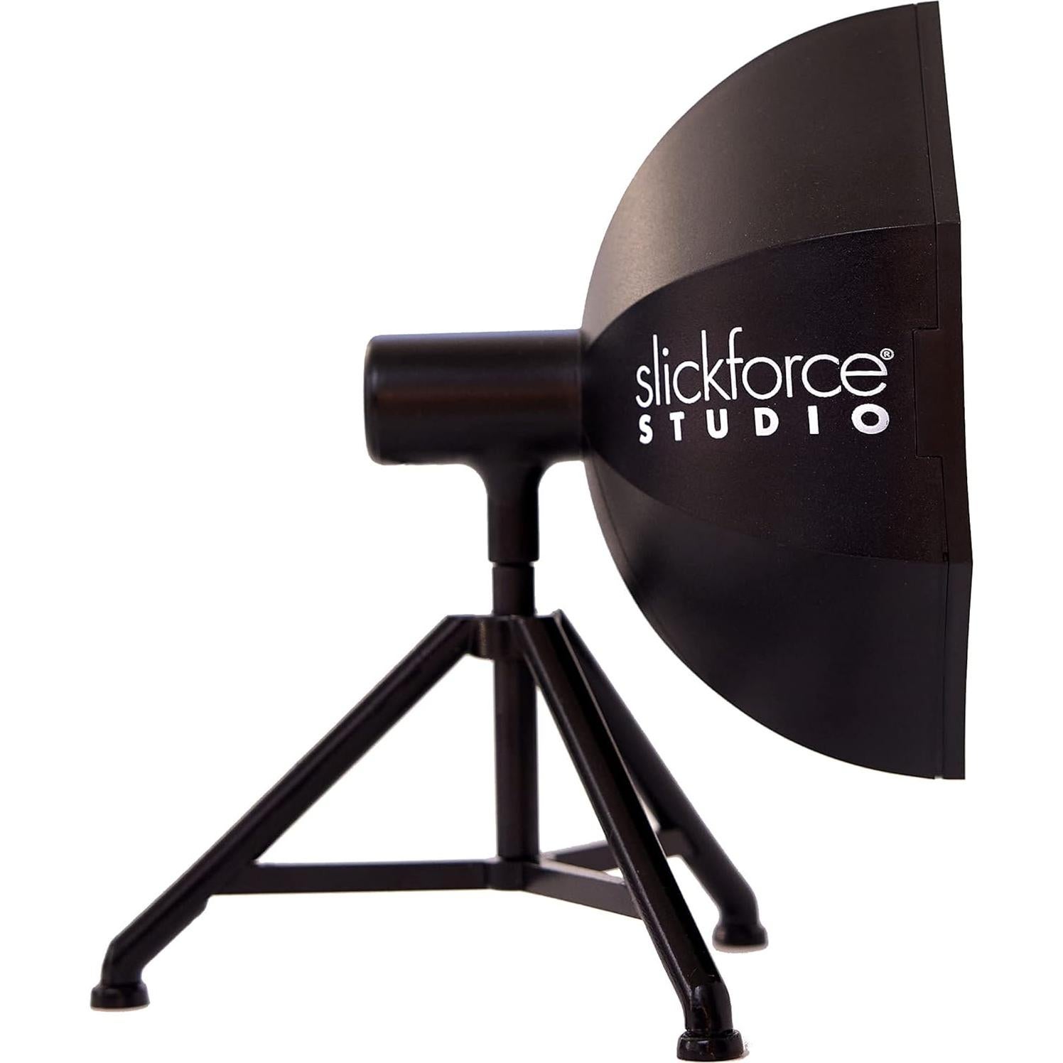 Luz Suave Slickforce Miniatura 5W USB con Paraguas Plateado