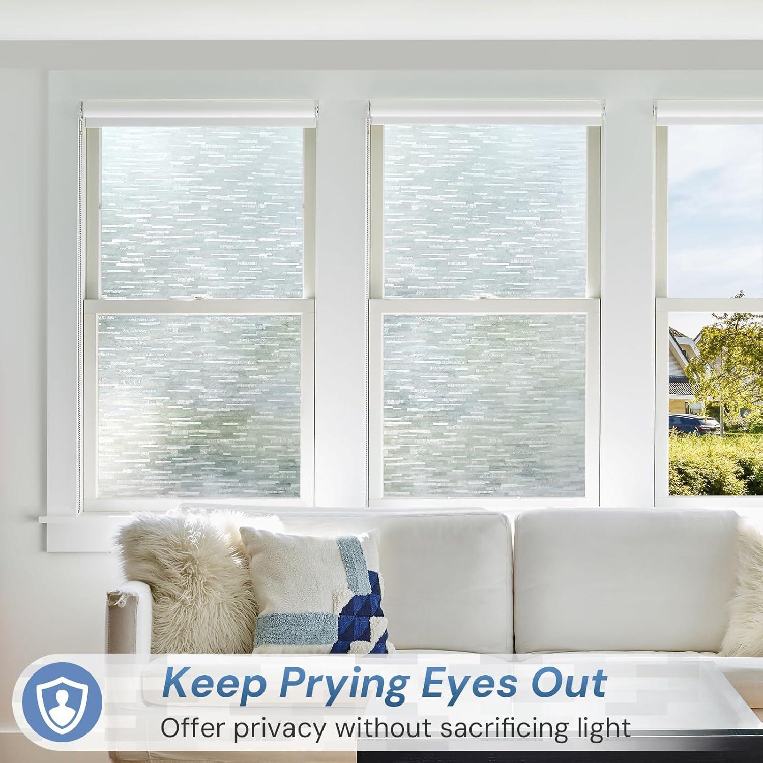 Película de Privacidad Esmerilada LUTE 44.5x199.4cm UV