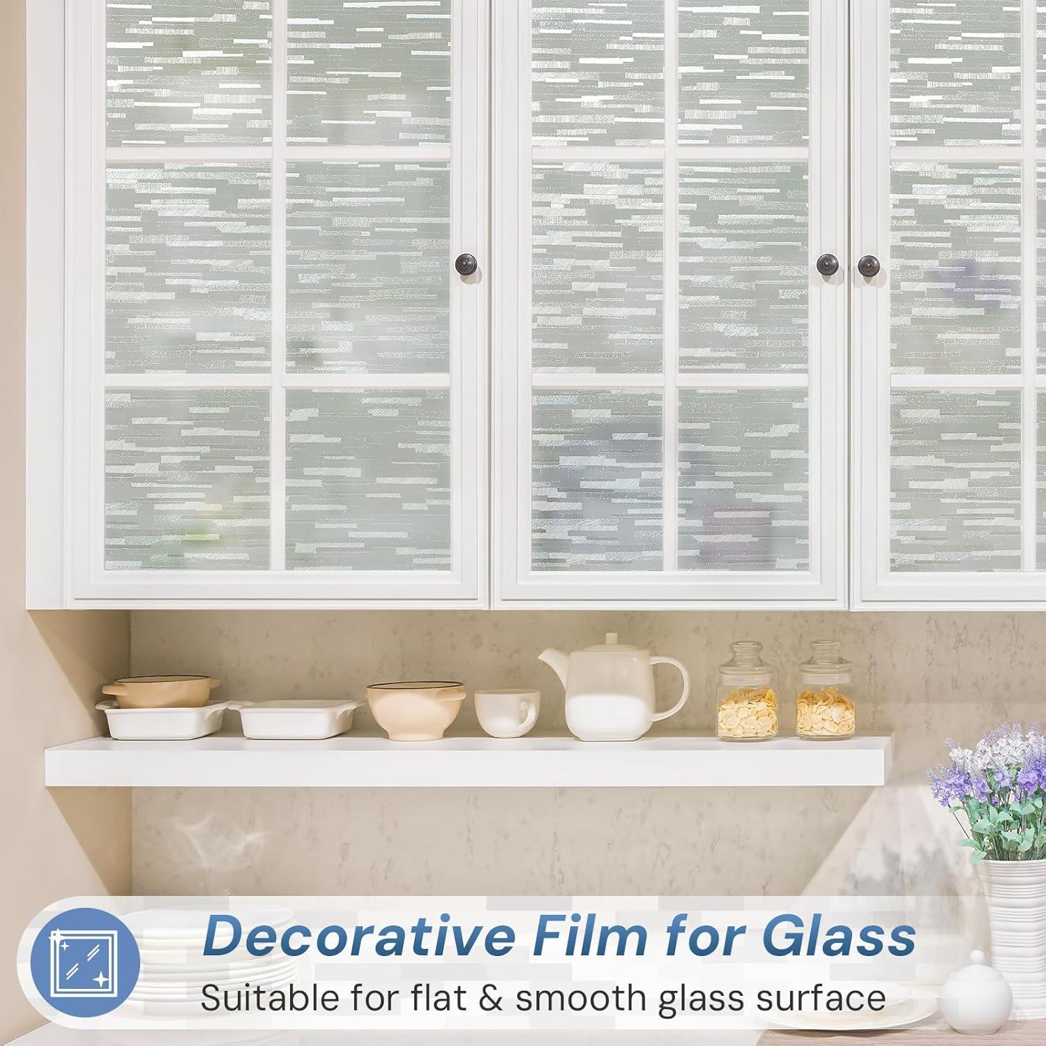 Película de Privacidad Esmerilada LUTE 44.5x199.4cm UV