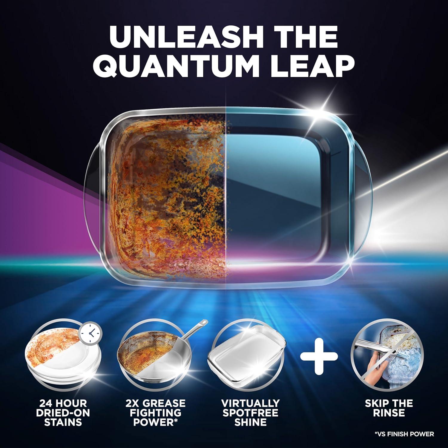 Finish Quantum Infinity Shine Cápsulas Detergente Lavavajillas 70 Unidades