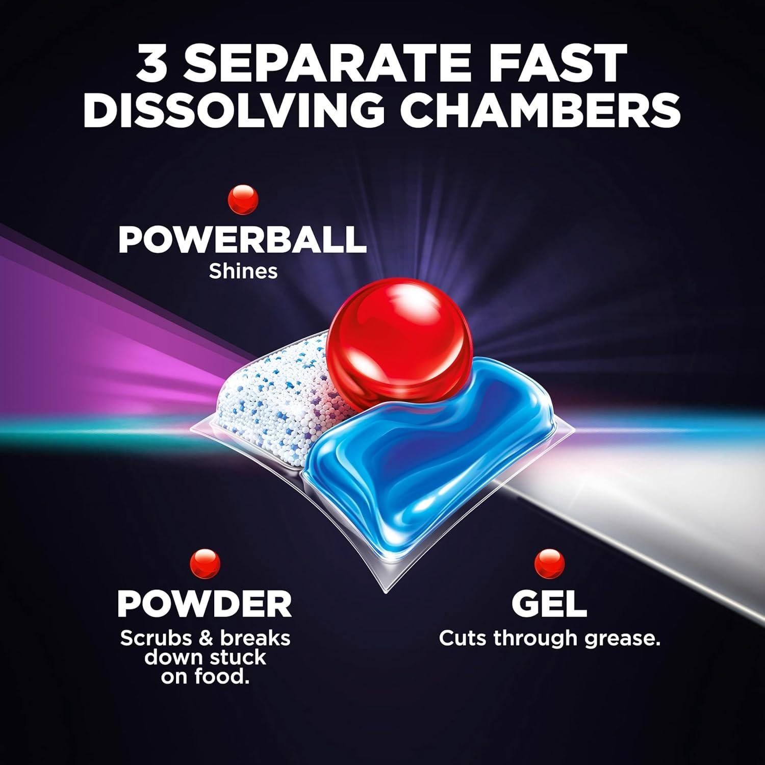 Finish Quantum Infinity Shine Cápsulas Detergente Lavavajillas 70 Unidades