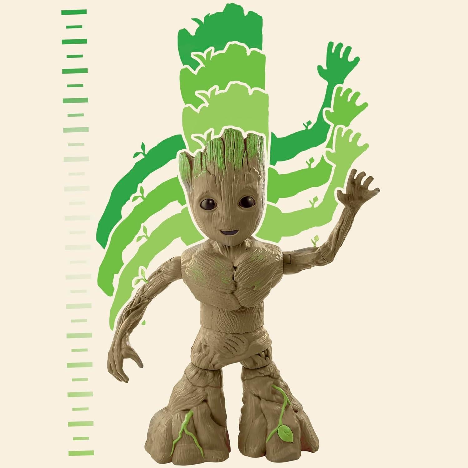 Figura de Acción Interactiva Groot Hasbro 34.3 cm Crece