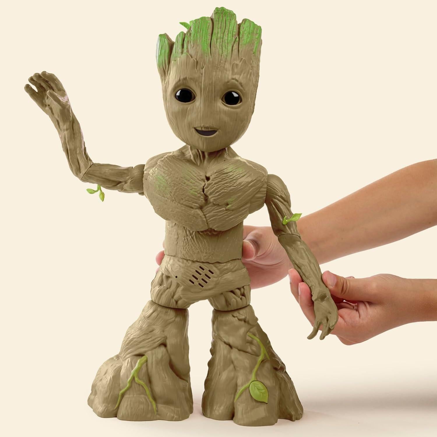 Figura de Acción Interactiva Groot Hasbro 34.3 cm Crece
