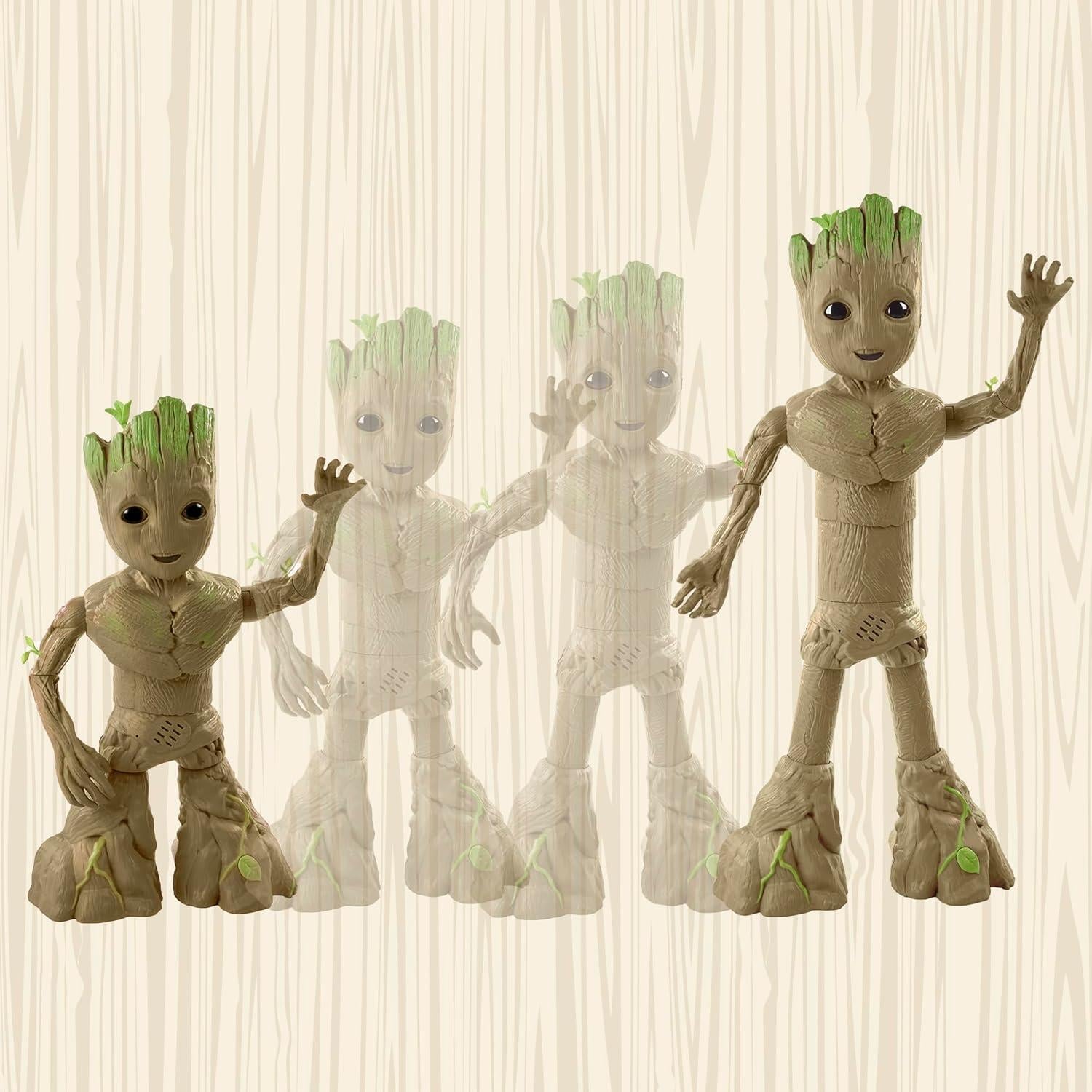 Figura de Acción Interactiva Groot Hasbro 34.3 cm Crece