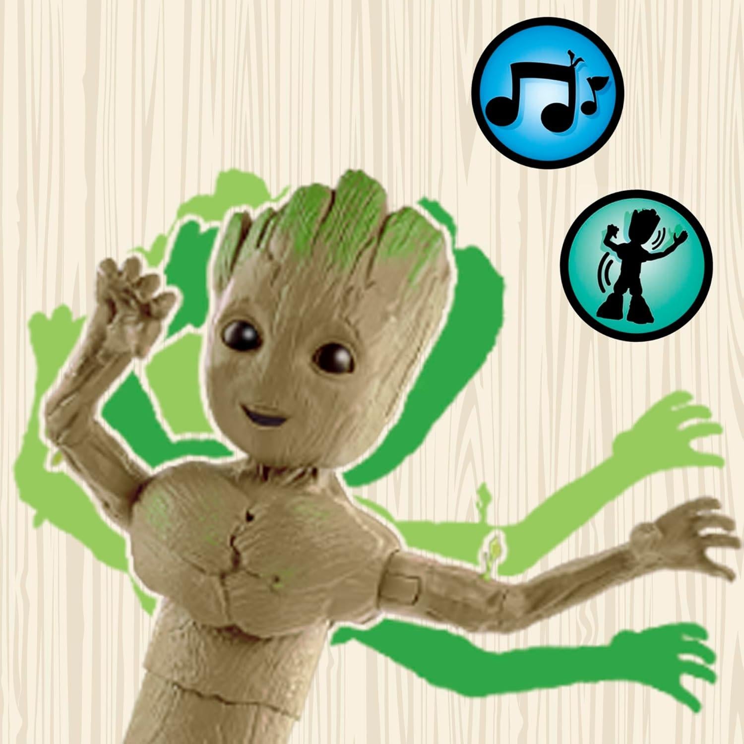 Figura de Acción Interactiva Groot Hasbro 34.3 cm Crece