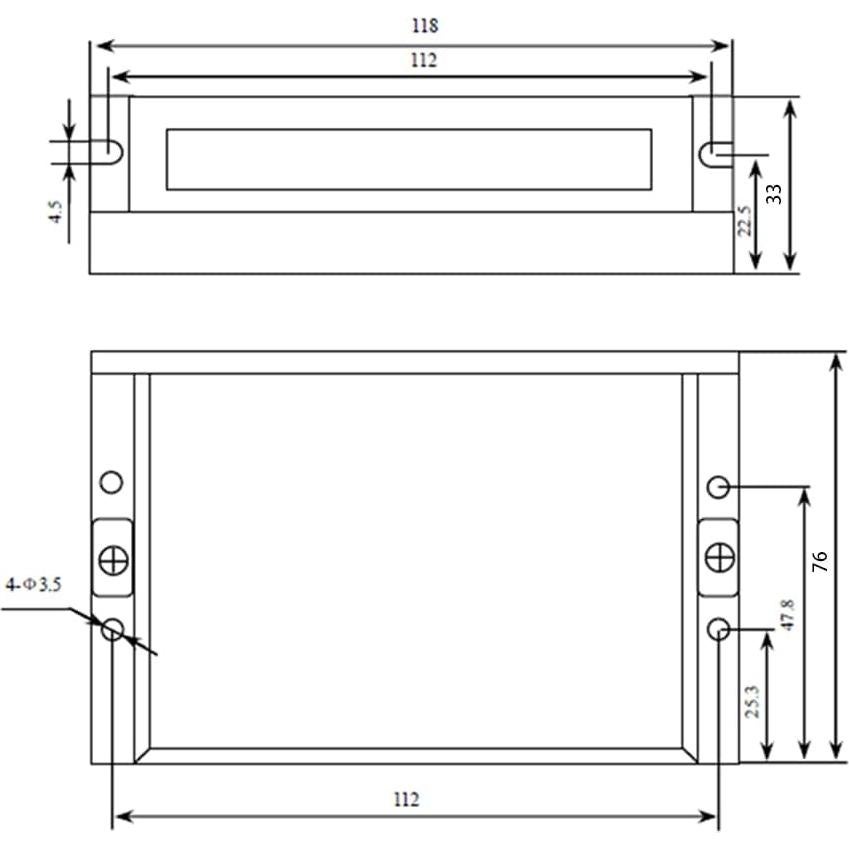 Controlador de Motor Paso a Paso Cloudray 3DM580S 1-8A 18-50VDC