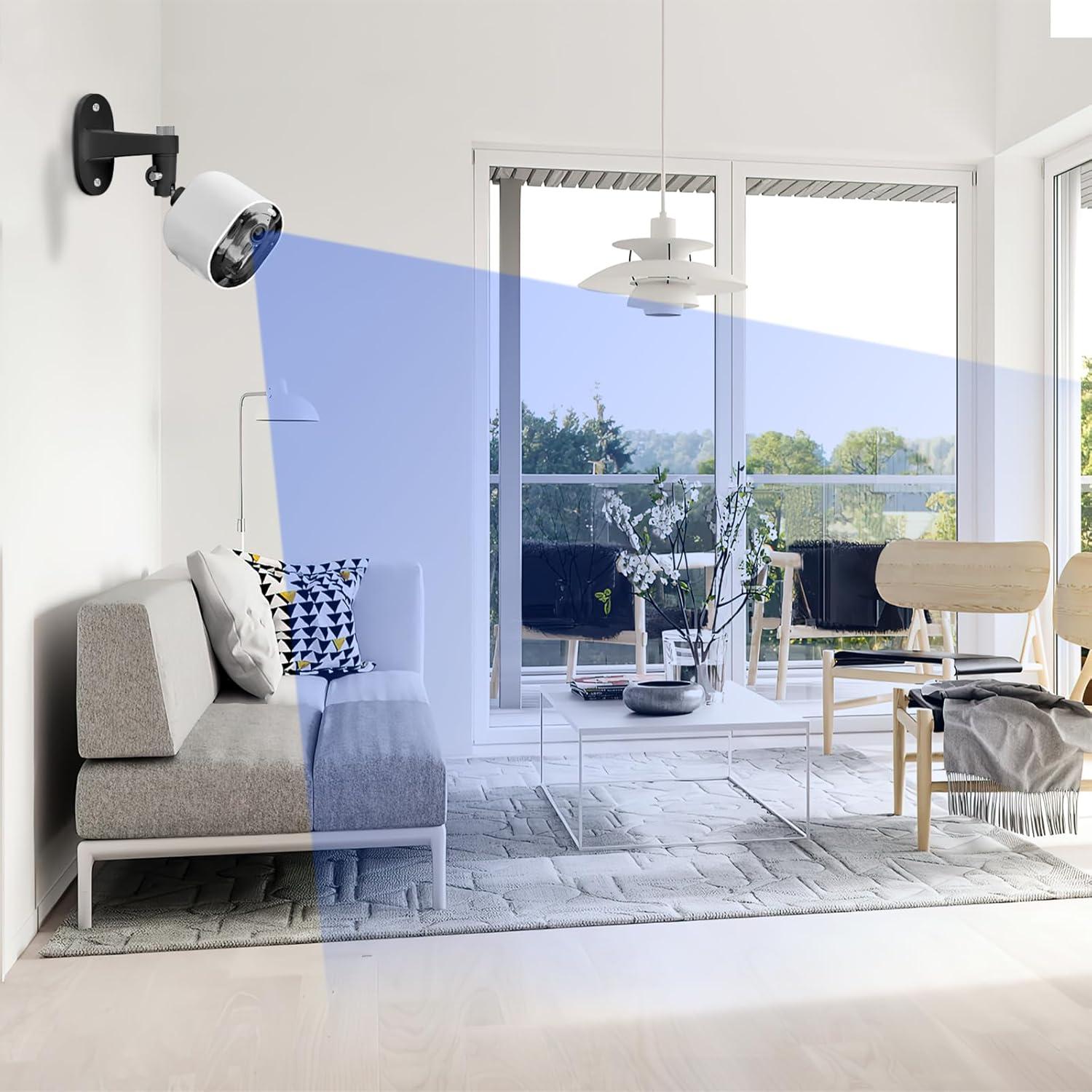 Soporte Ajustable para Cámara Arlo Essential 2K y Pro - Negro