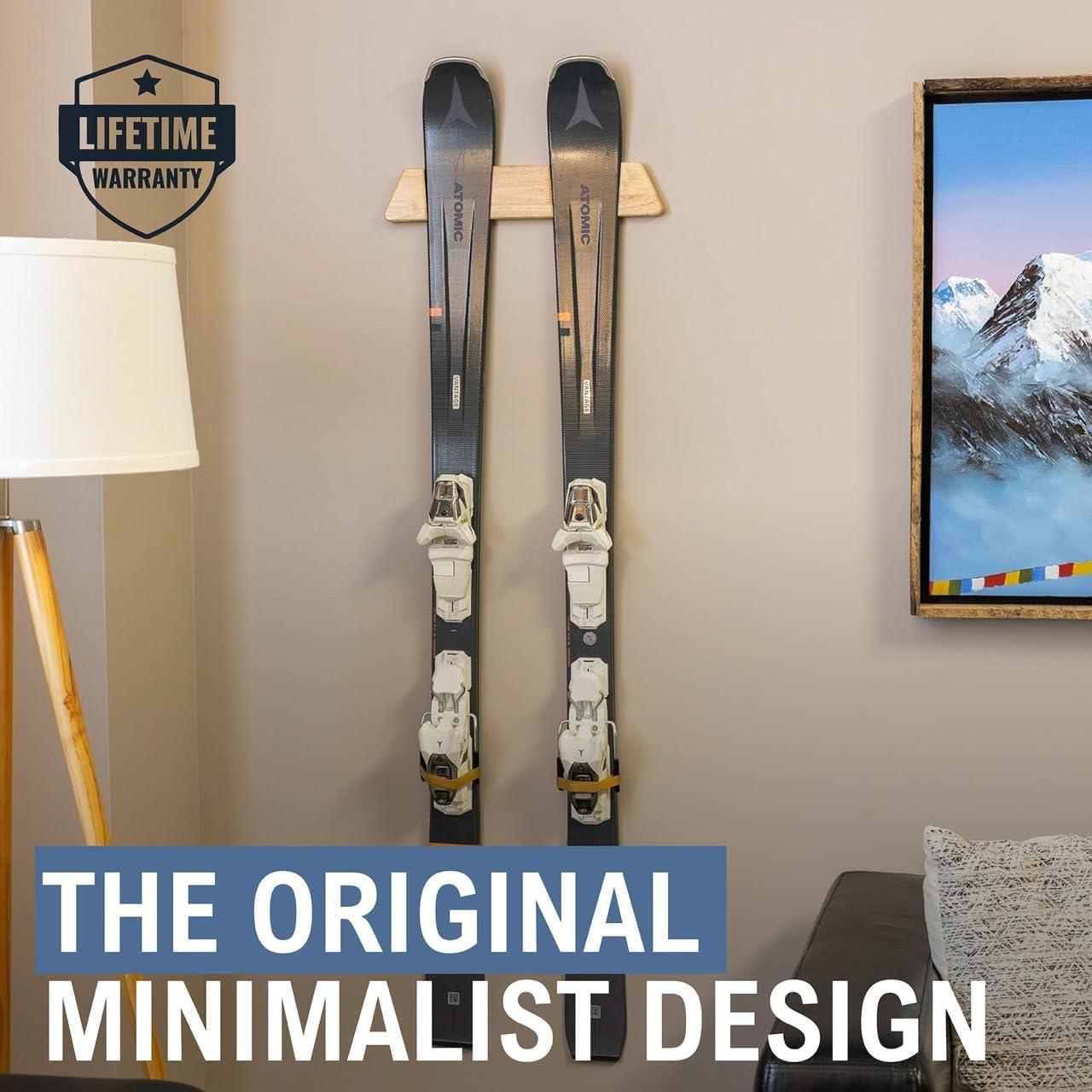 Soporte Vertical de Madera para Esquís StoreYourBoard - 22.68 kg